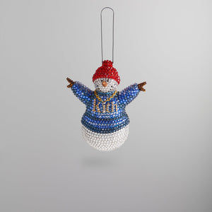 Kithmas Snowman Ornament with Swarovski® Crystals - Multi