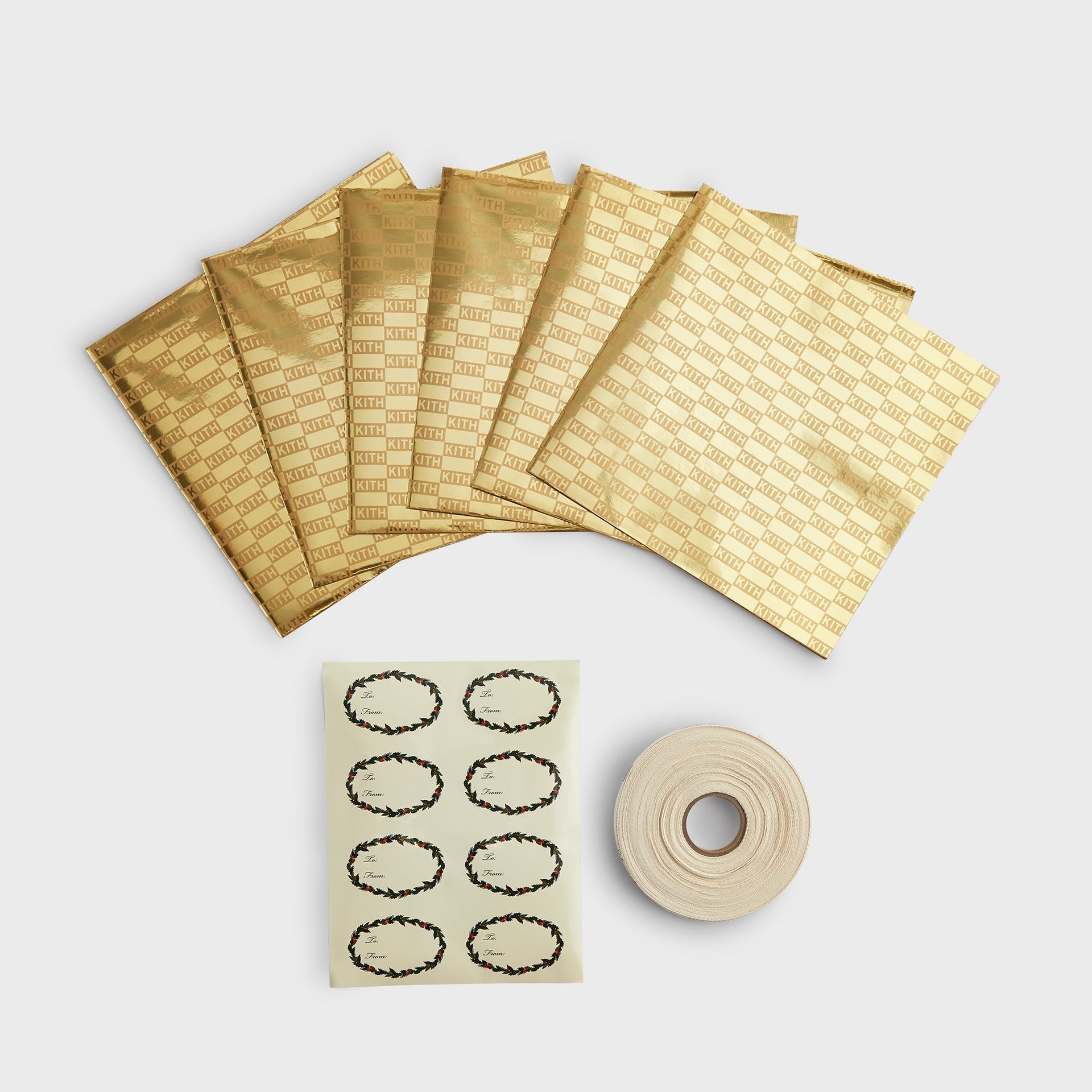 Kithmas Gift Wrapping Set - Bright Gold PH