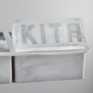 Kithmas Monogram Ice Cube Tray - White