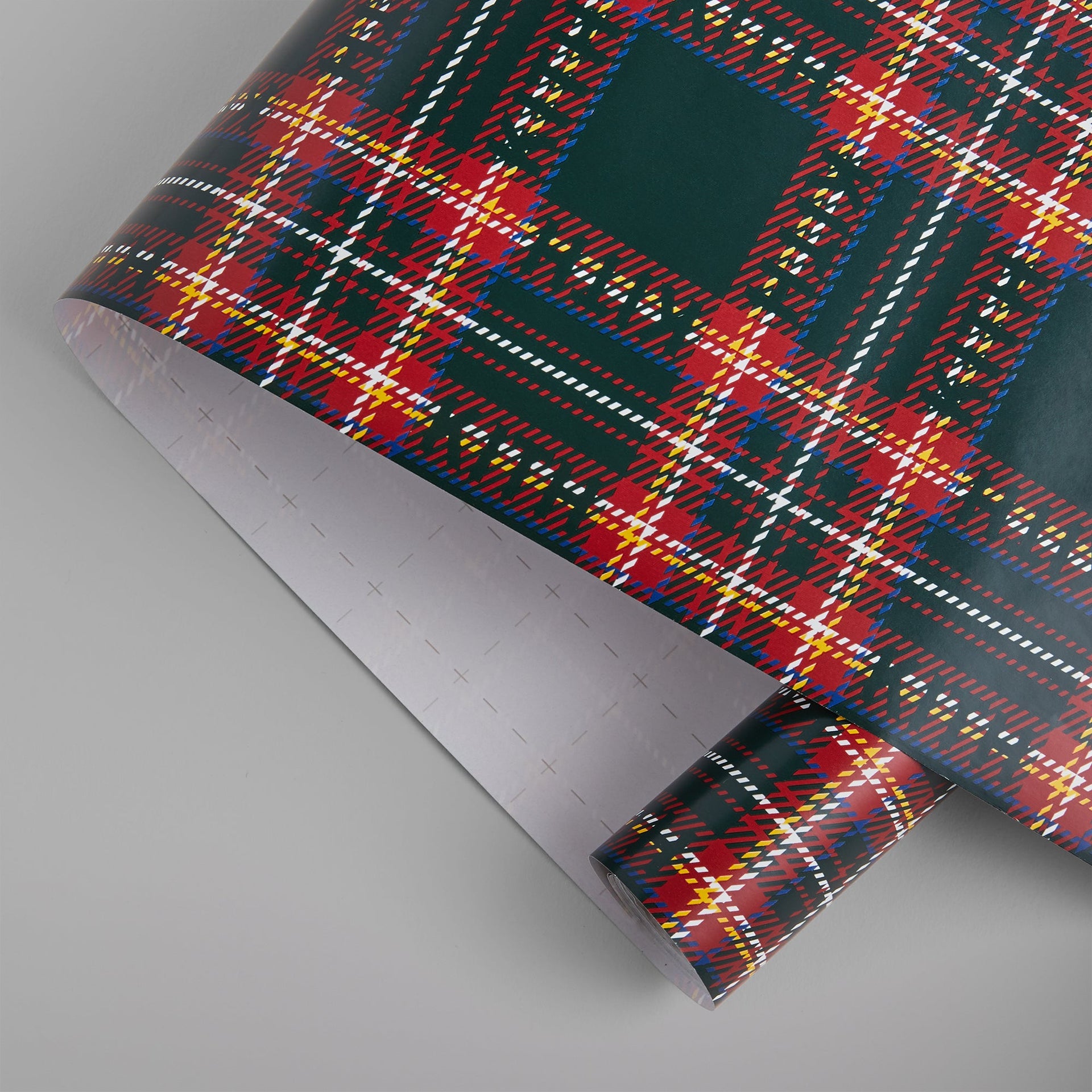 Kithmas Tartan Wrapping Paper - Stadium