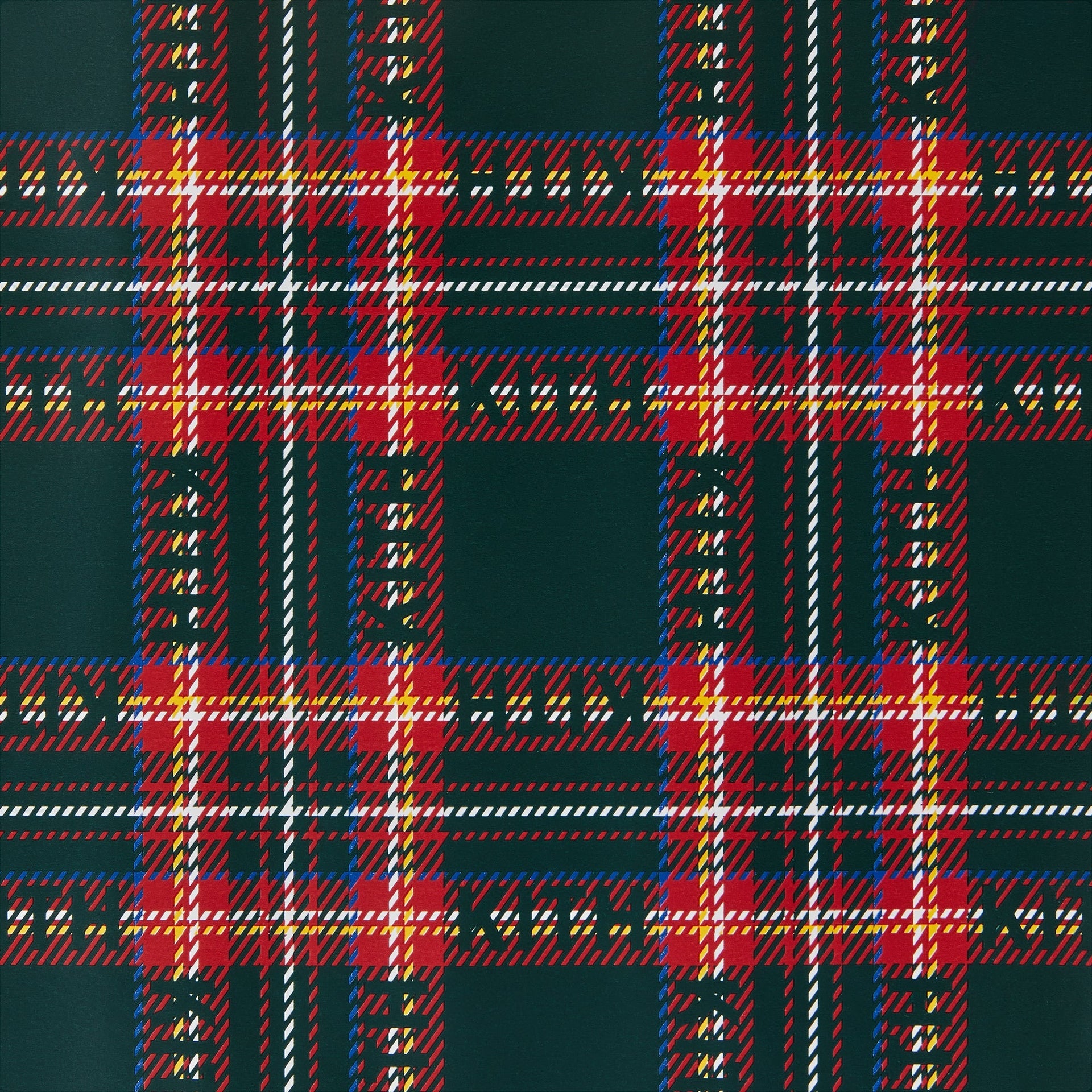 Kithmas Tartan Wrapping Paper - Stadium PH