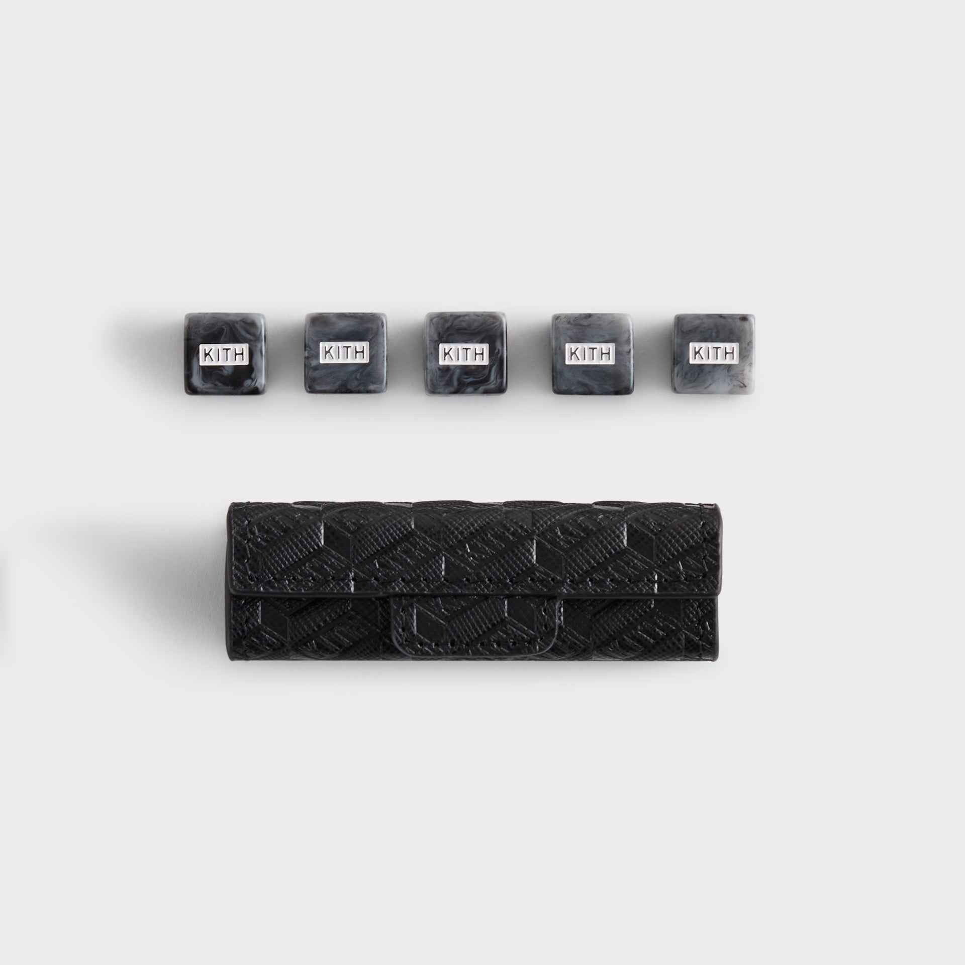 Kith Monogram Dice Set - Black