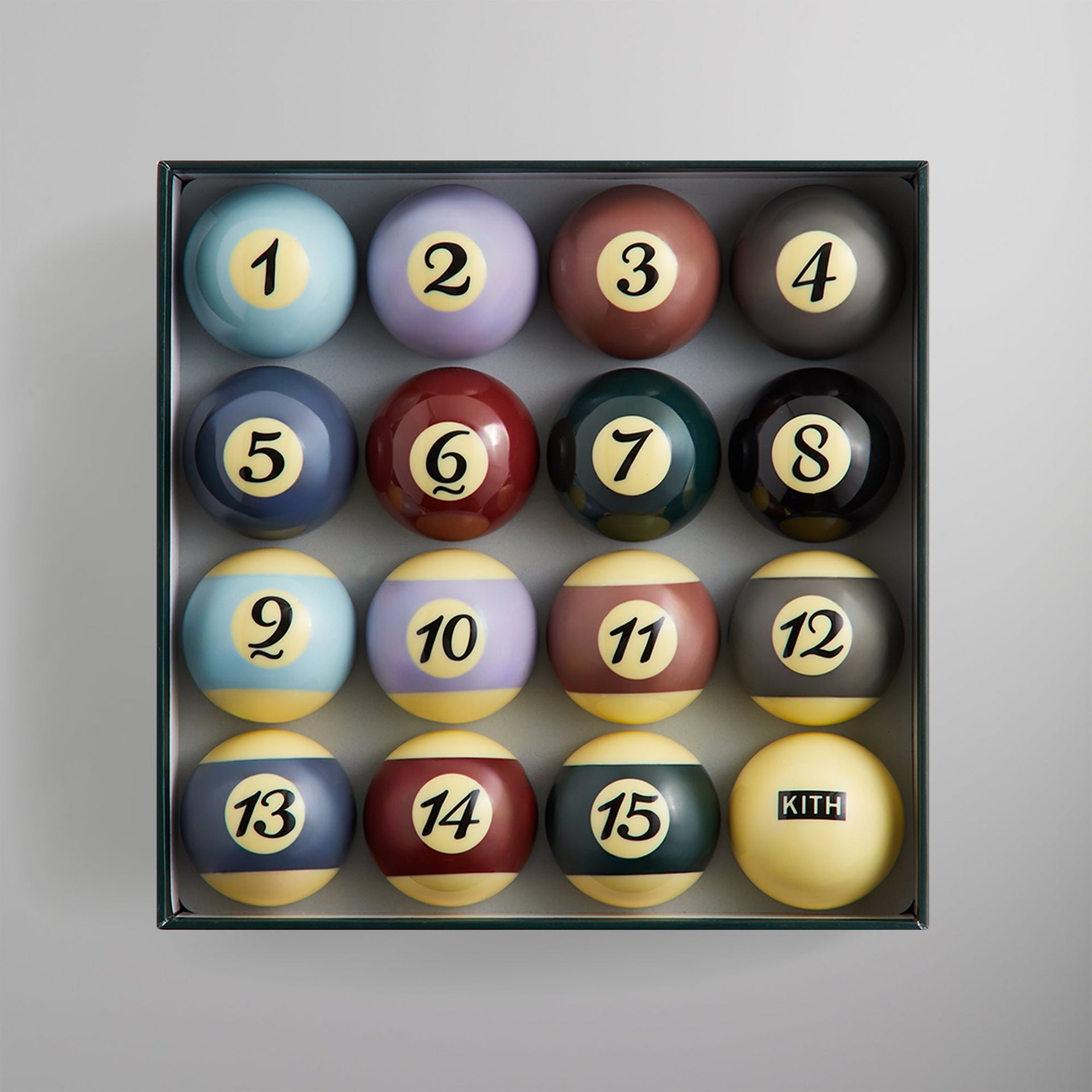 Kith Palette Billiards Ball Set - Multi