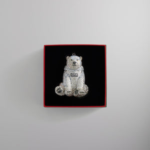 Kithmas Polar Bear with Swarovski® Crystals - Crystal Shimmer / Jet Hematite PH