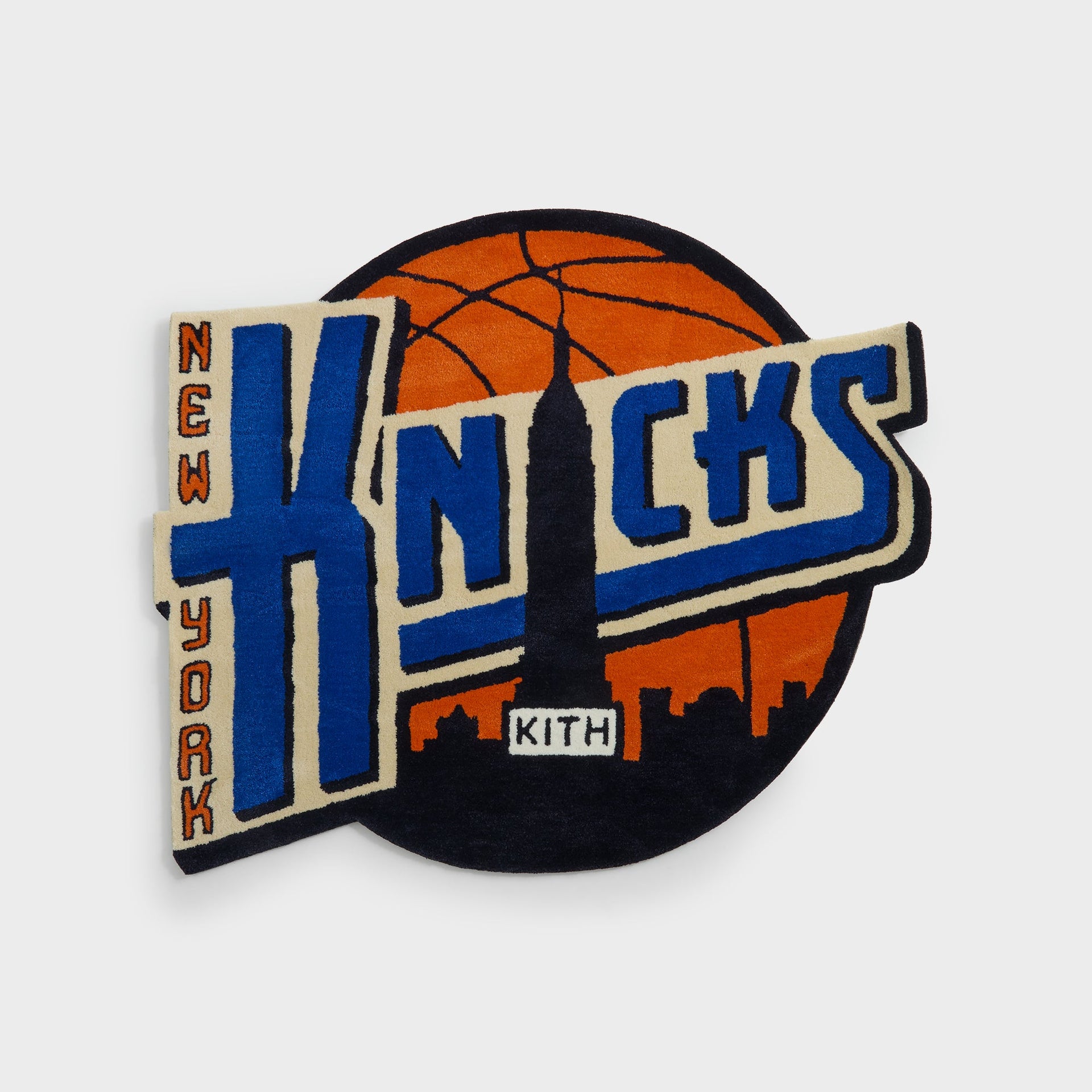 Kith for the New York Knicks Logo Rug - Multi