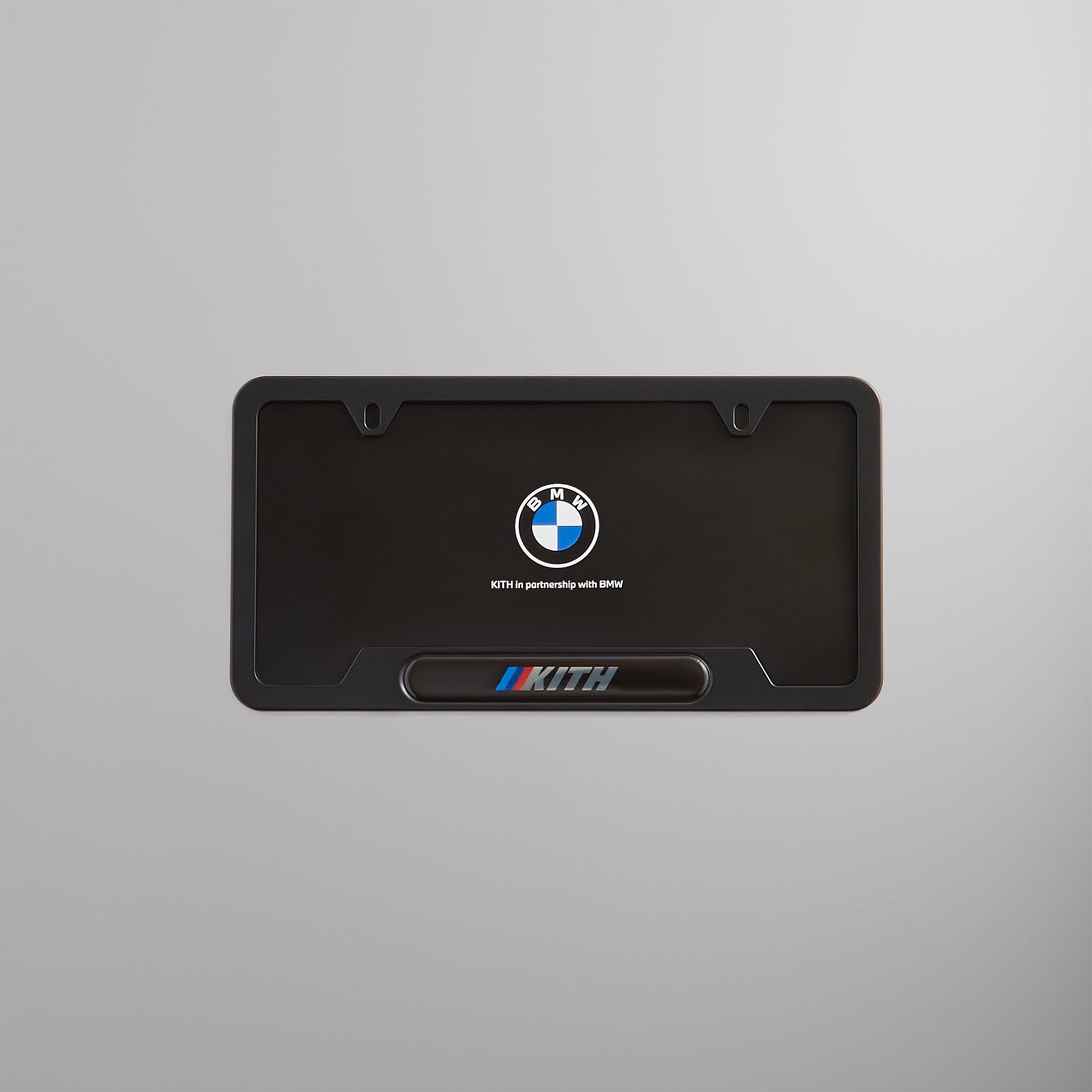 Kith for BMW Car Plate - Black