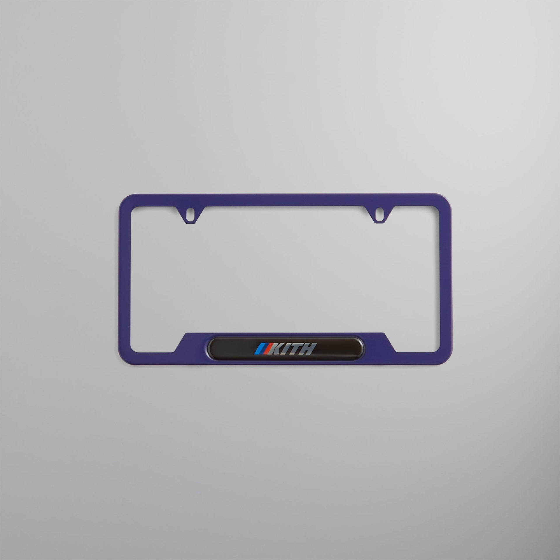 Kith for BMW Car Plate - Techno Violet