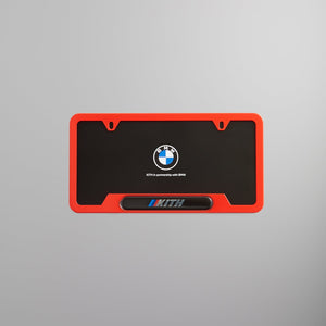 Kith for BMW Car Plate - Cinnabar