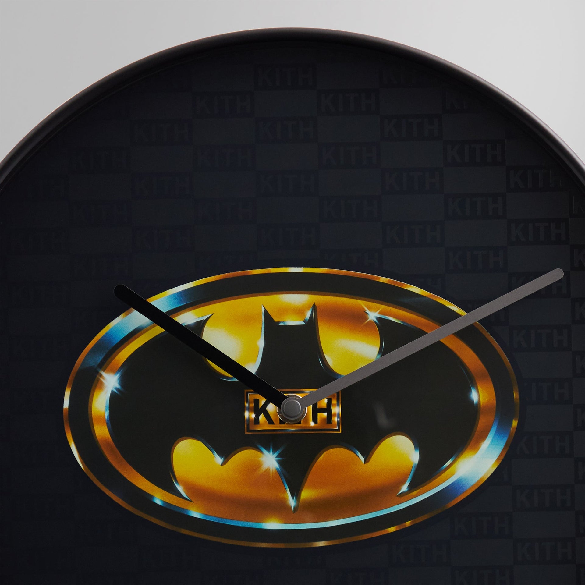 Batman | Kith Logo Wall Clock - Black