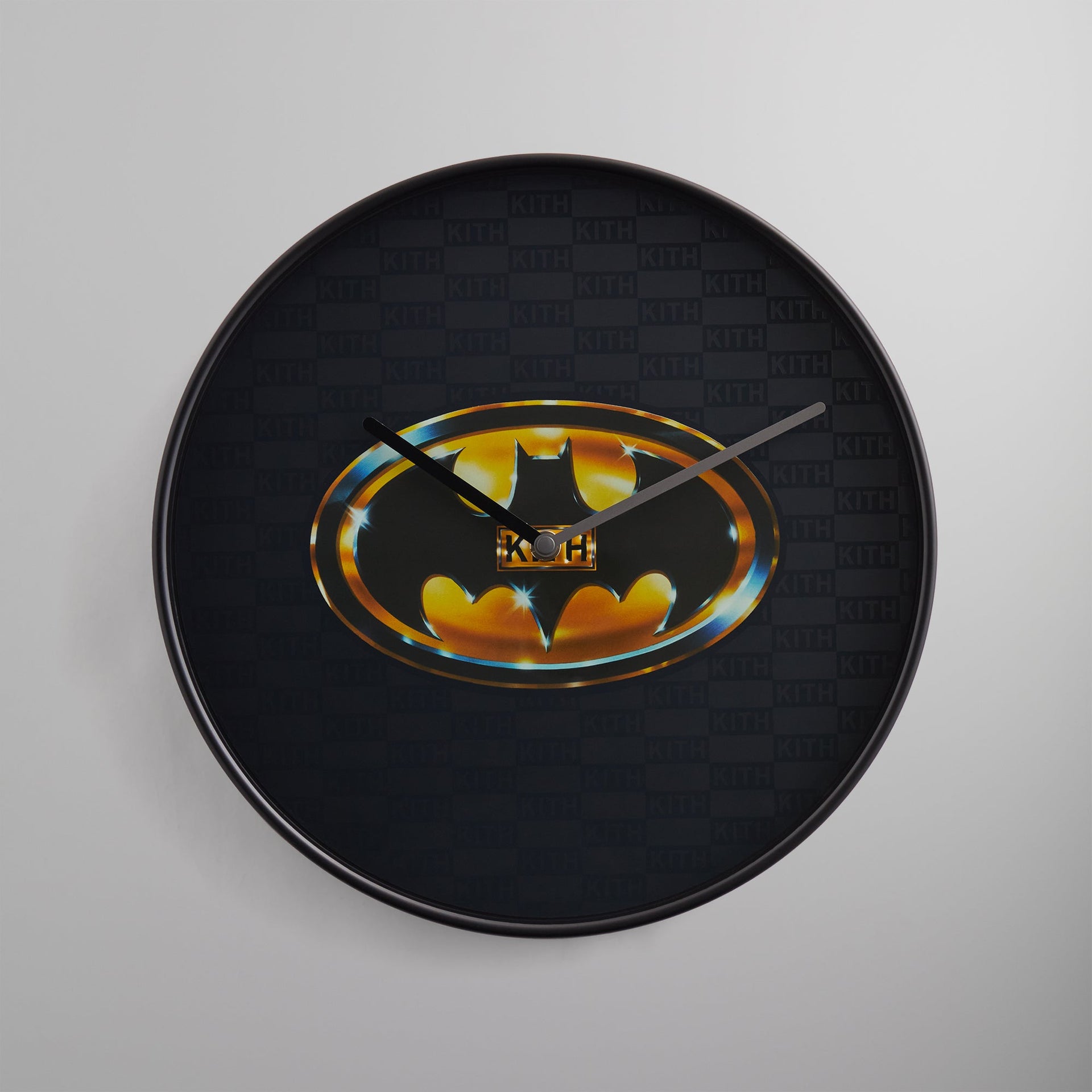 Batman | Kith Logo Wall Clock - Black