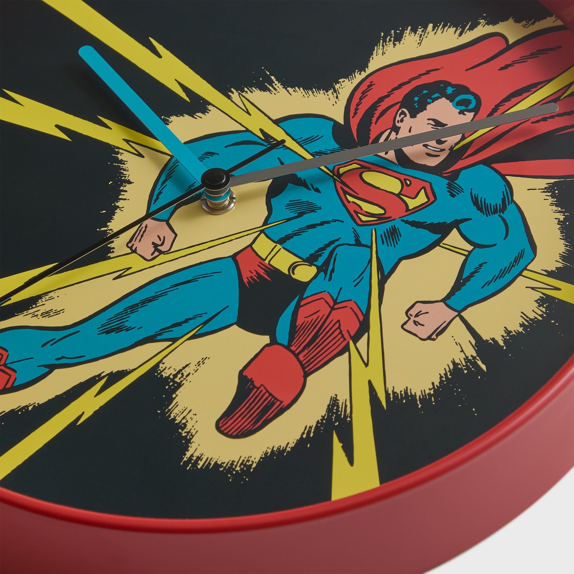 Kith x Superman Lightning Bolt Clock 時計 Superman | Kith Lightning Bolt Clock - Multi – Kith Canada