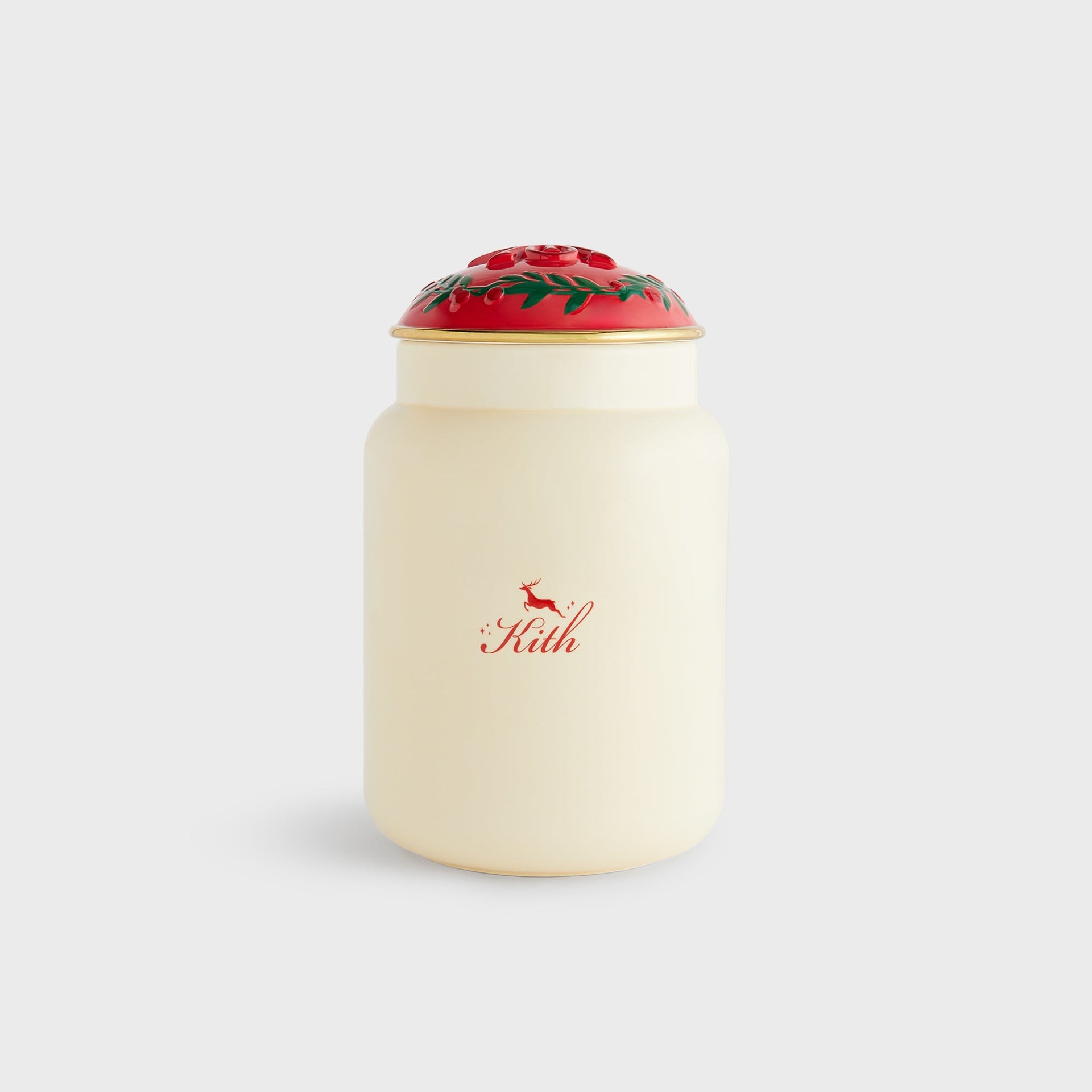 Kithmas Ceramic Crest Cookie Jar - Sandrift