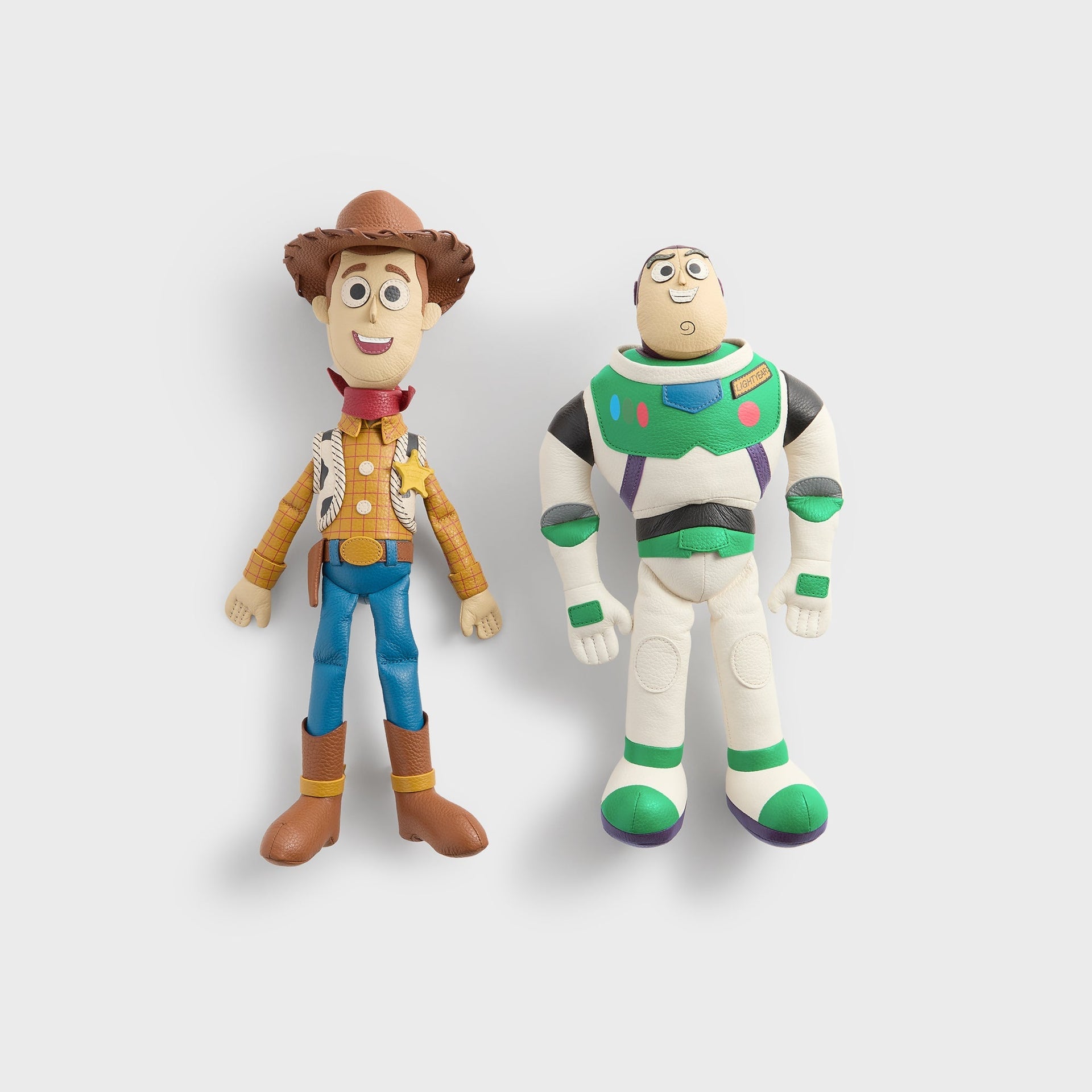 Disney | Kith for Pixar Woody & Buzz Lightyear Leather Plush Dual Pack - Multi - PH
