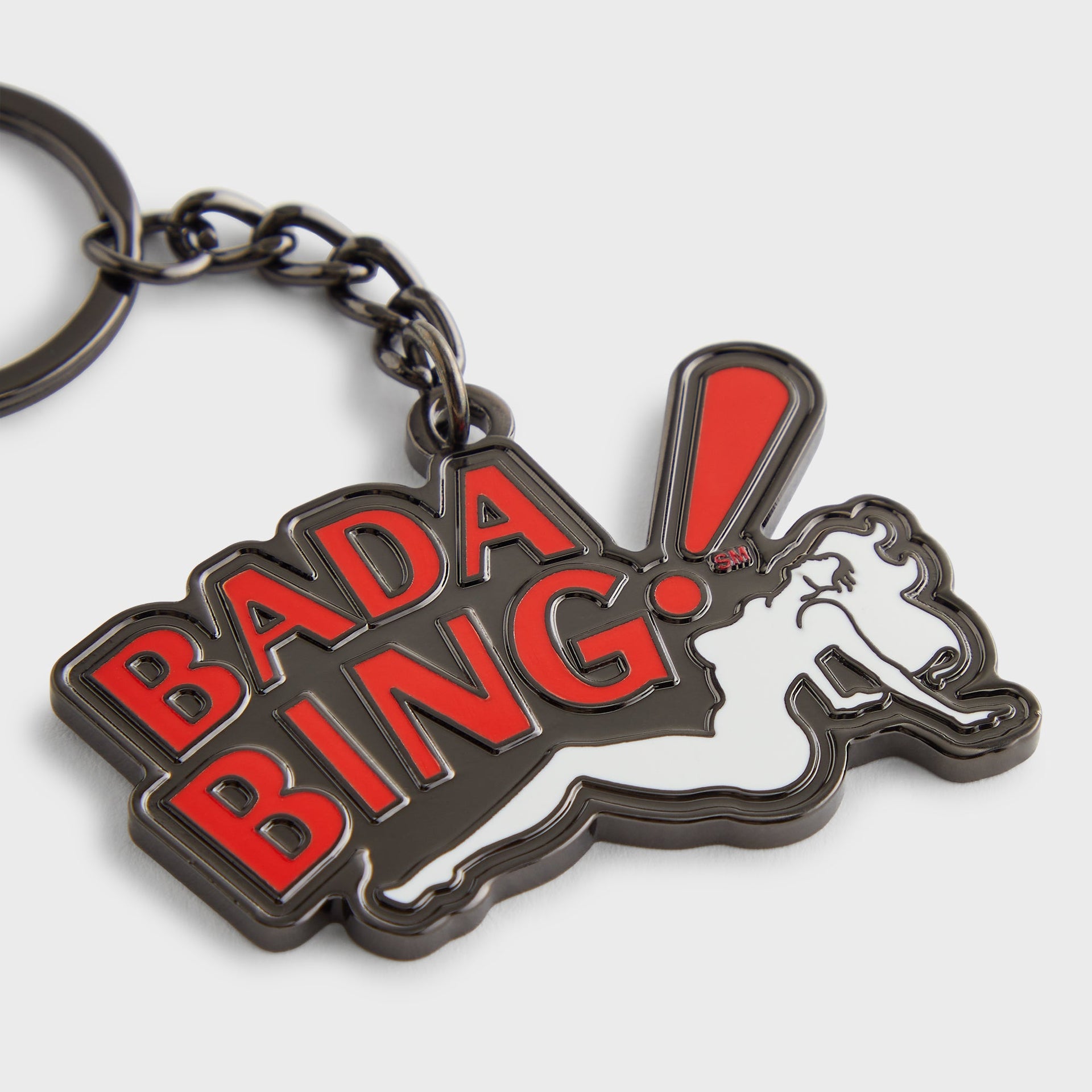 Kith for The Sopranos Bada Bing Keychain - Black