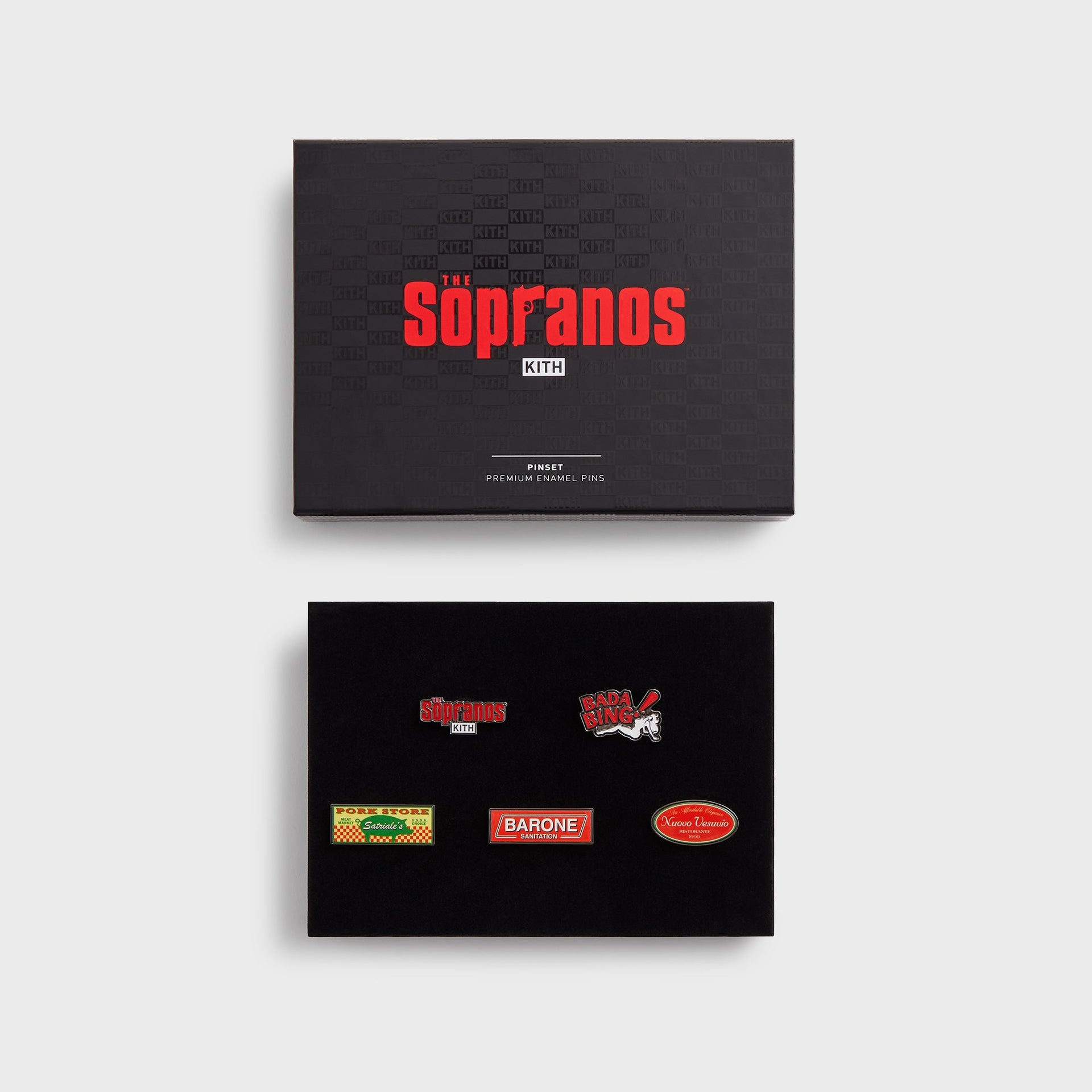 Kith for The Sopranos Set of 5 Pin Set - Multi