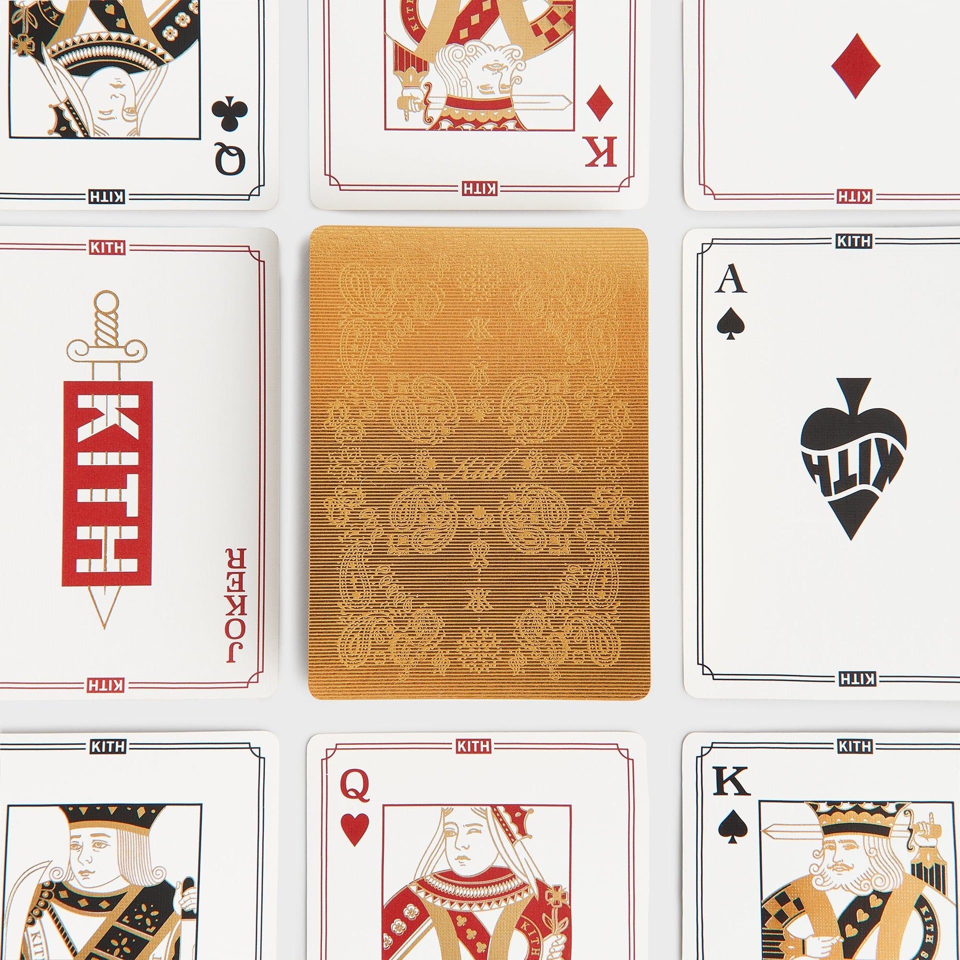 Kith Treats Paisley Poker Cards - Multi - PH