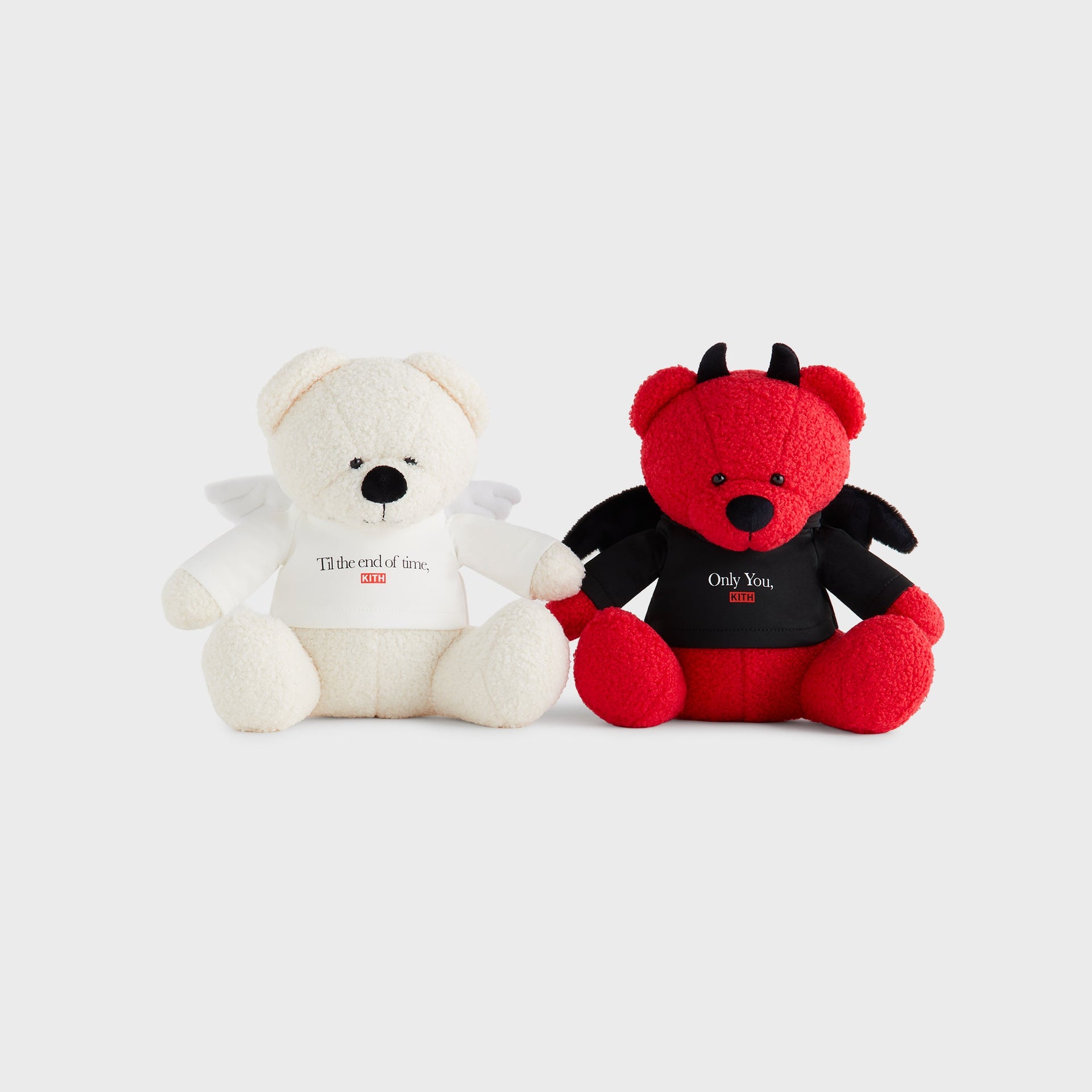 Kith Cupid And Devil Bear Set - Multi