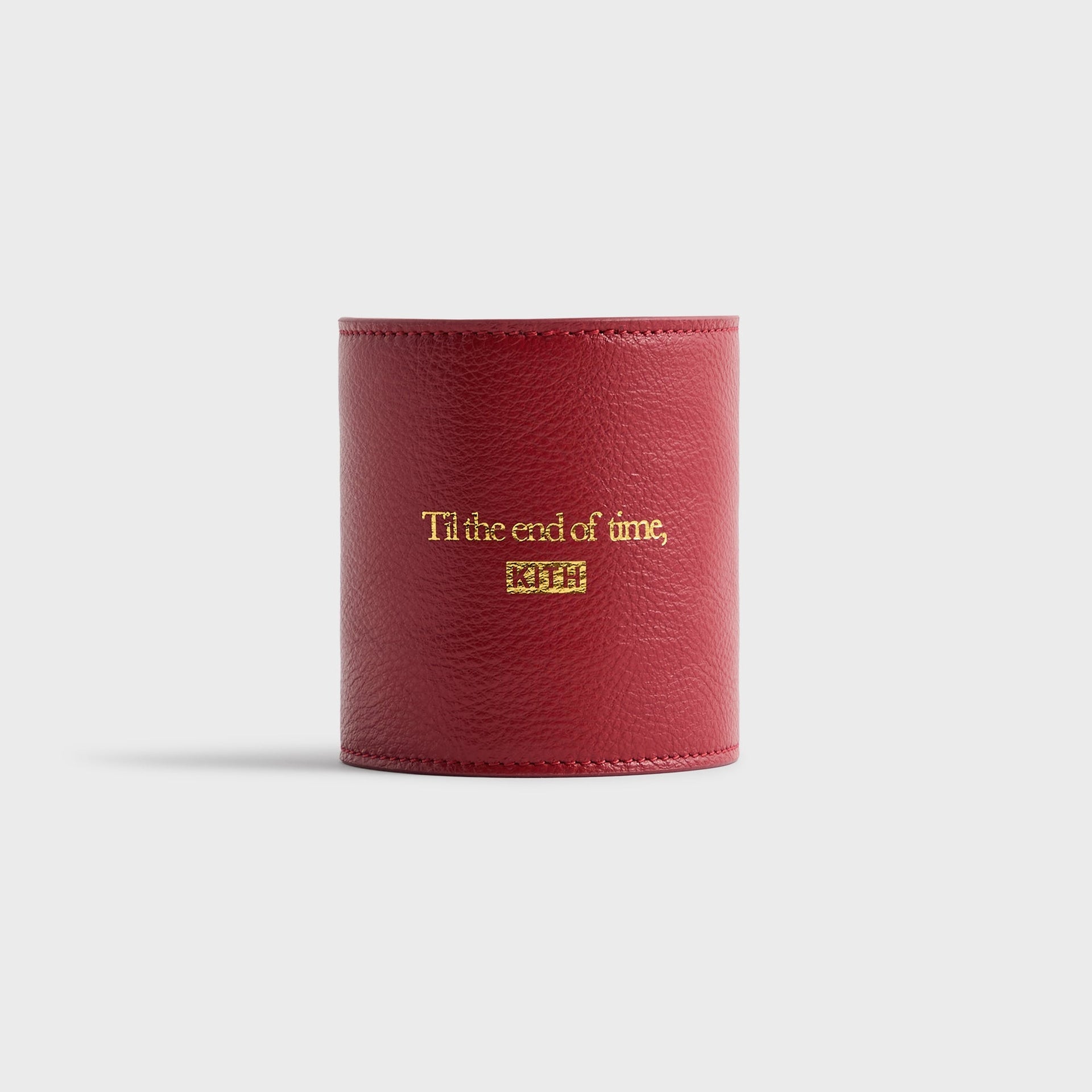 Kith Monogram Saffiano Leather Adjustable Candle Holder - Fame - PH