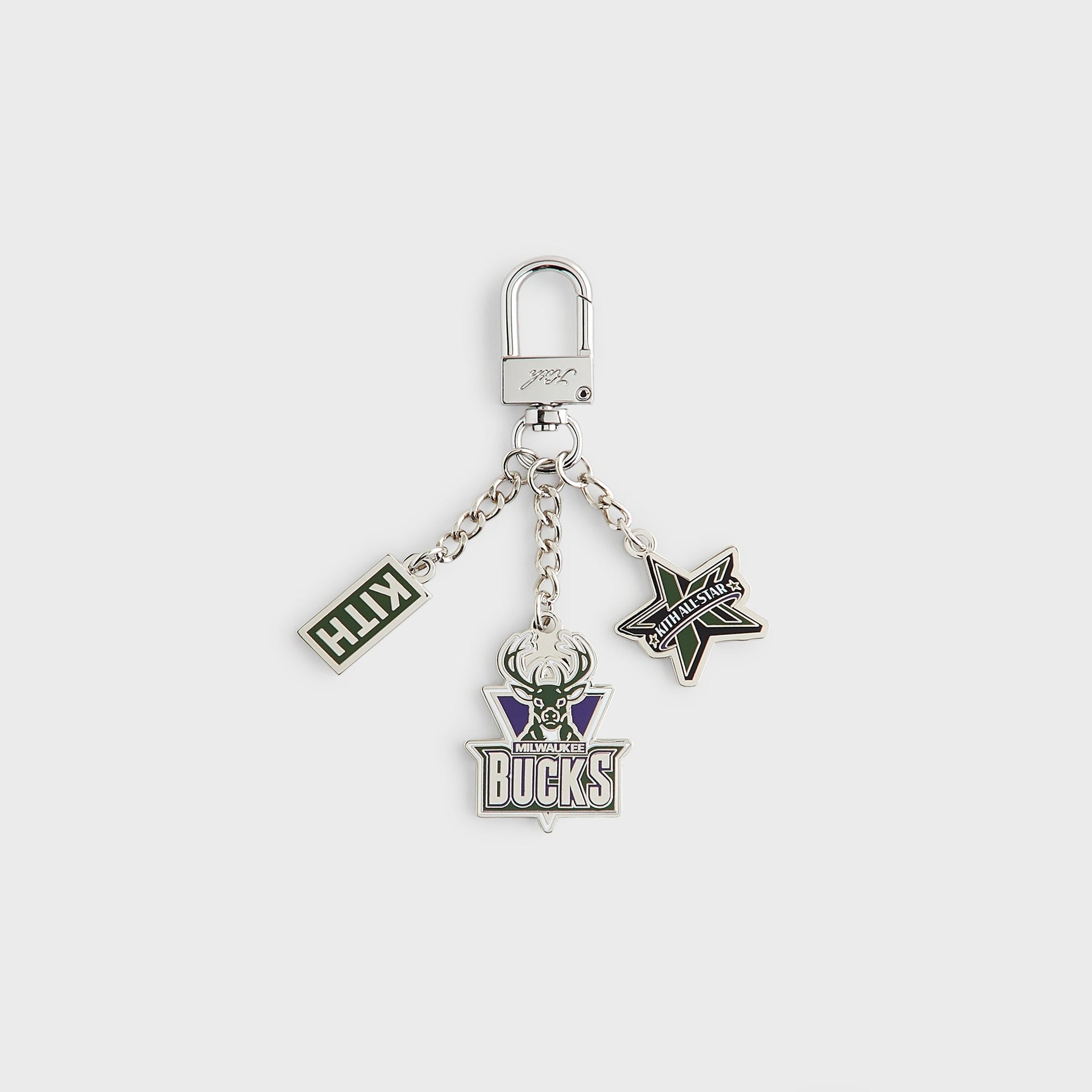 Kith for NBA All-Star Milwaukee Bucks Keychain - Silver - PH