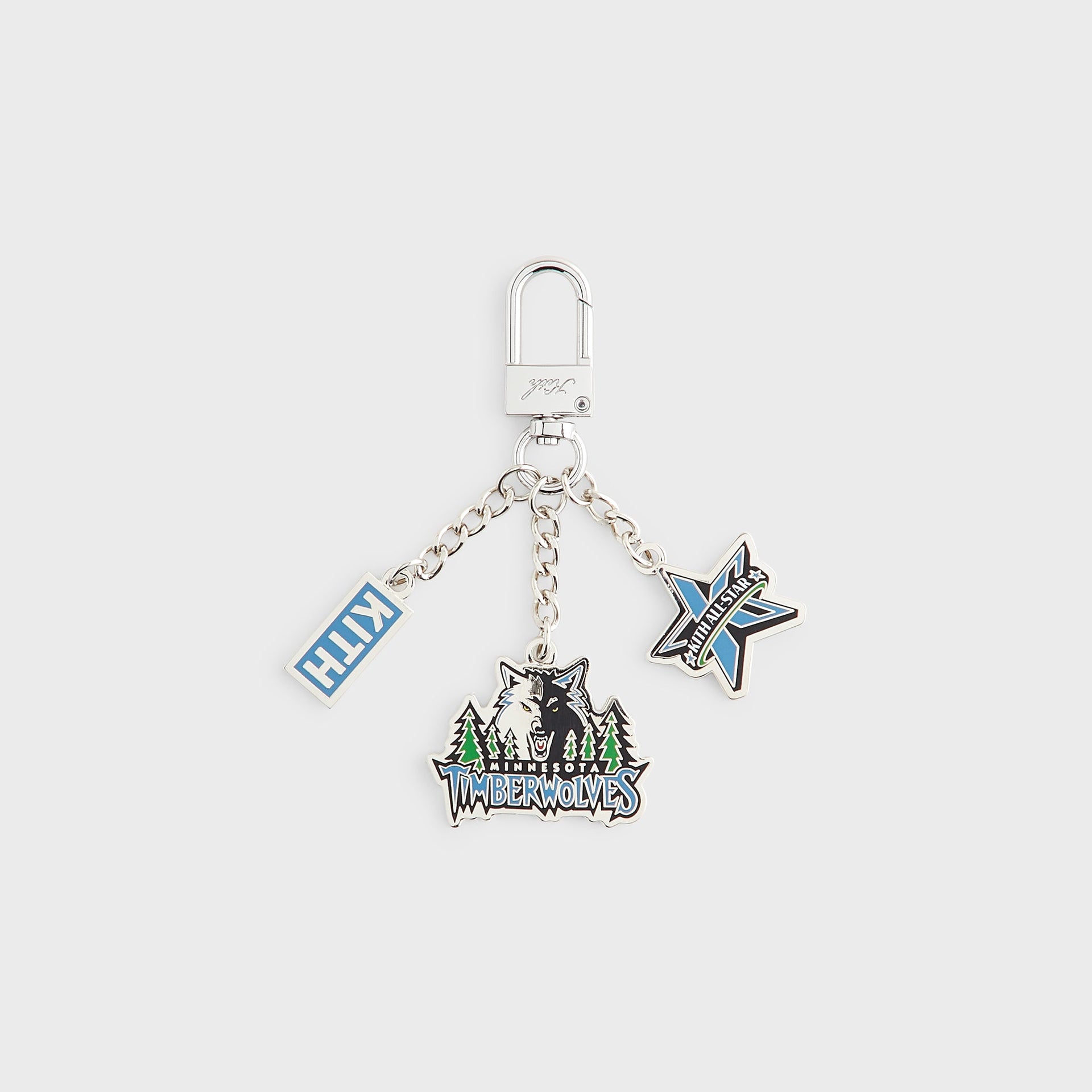 Kith for NBA All-Star Minnesota Timberwolves Keychain - Silver