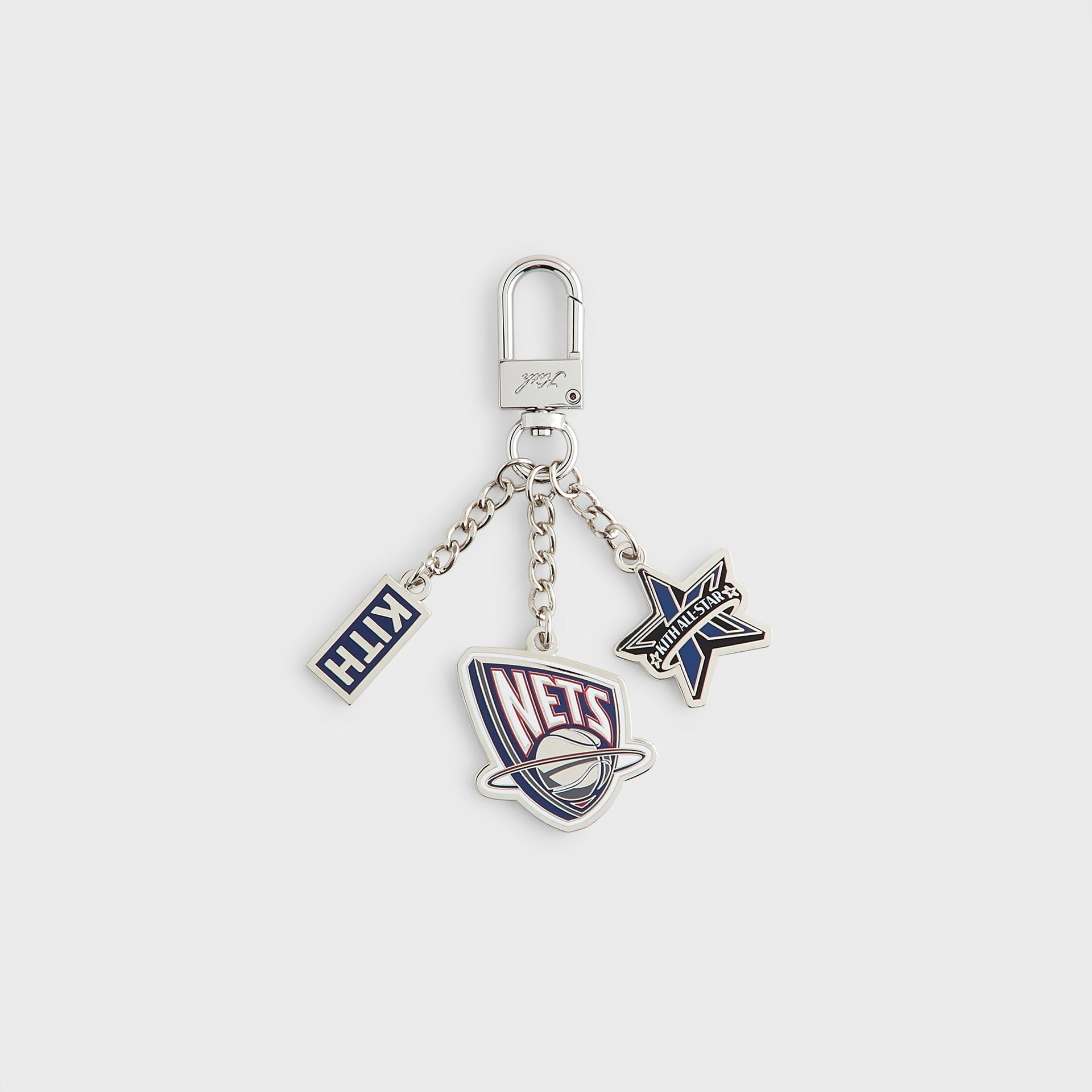 Kith for NBA All-Star New Jersey Nets Keychain - Silver - PH