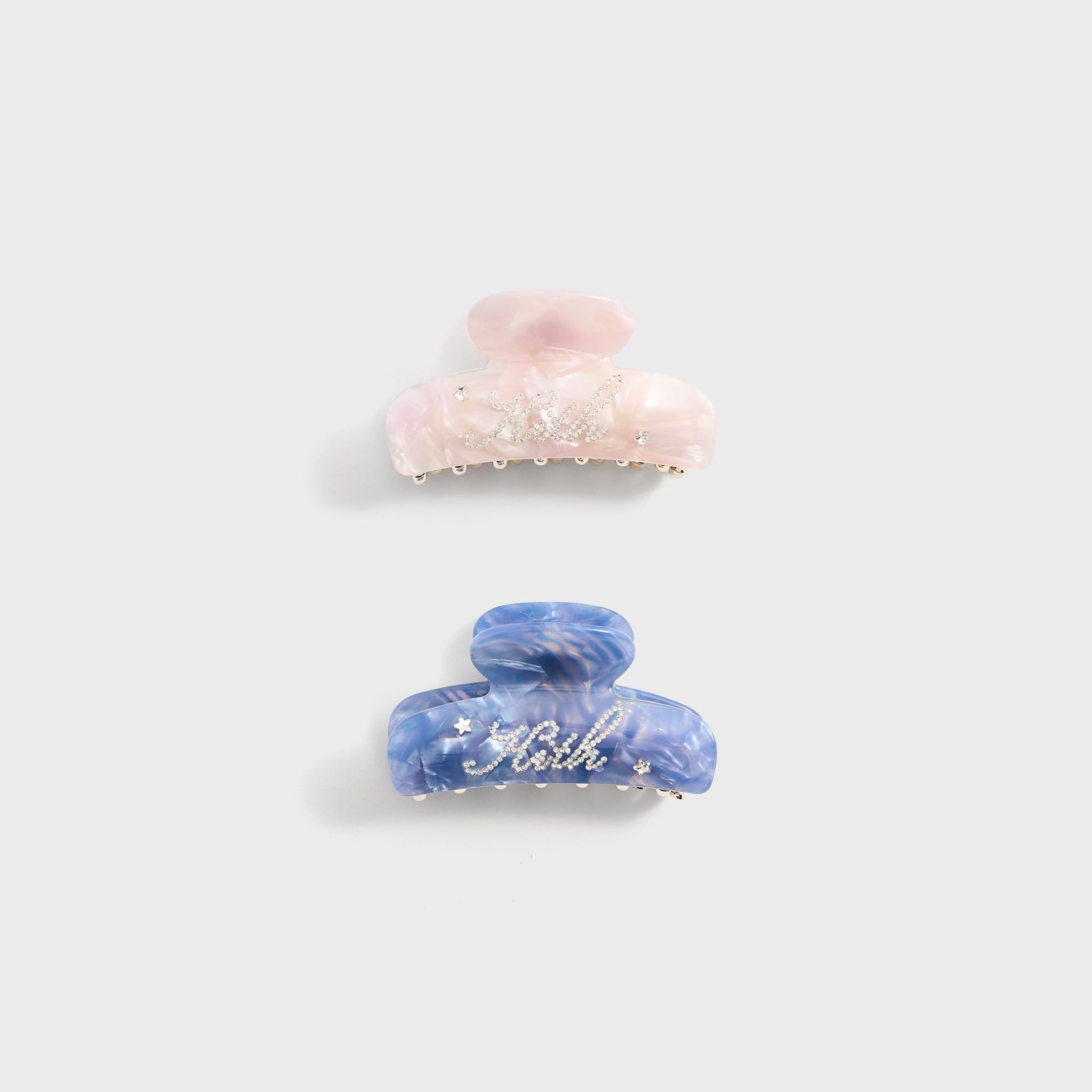 Kith Kids Set of 2 Rhinestone Hair Clips - Multi - PH