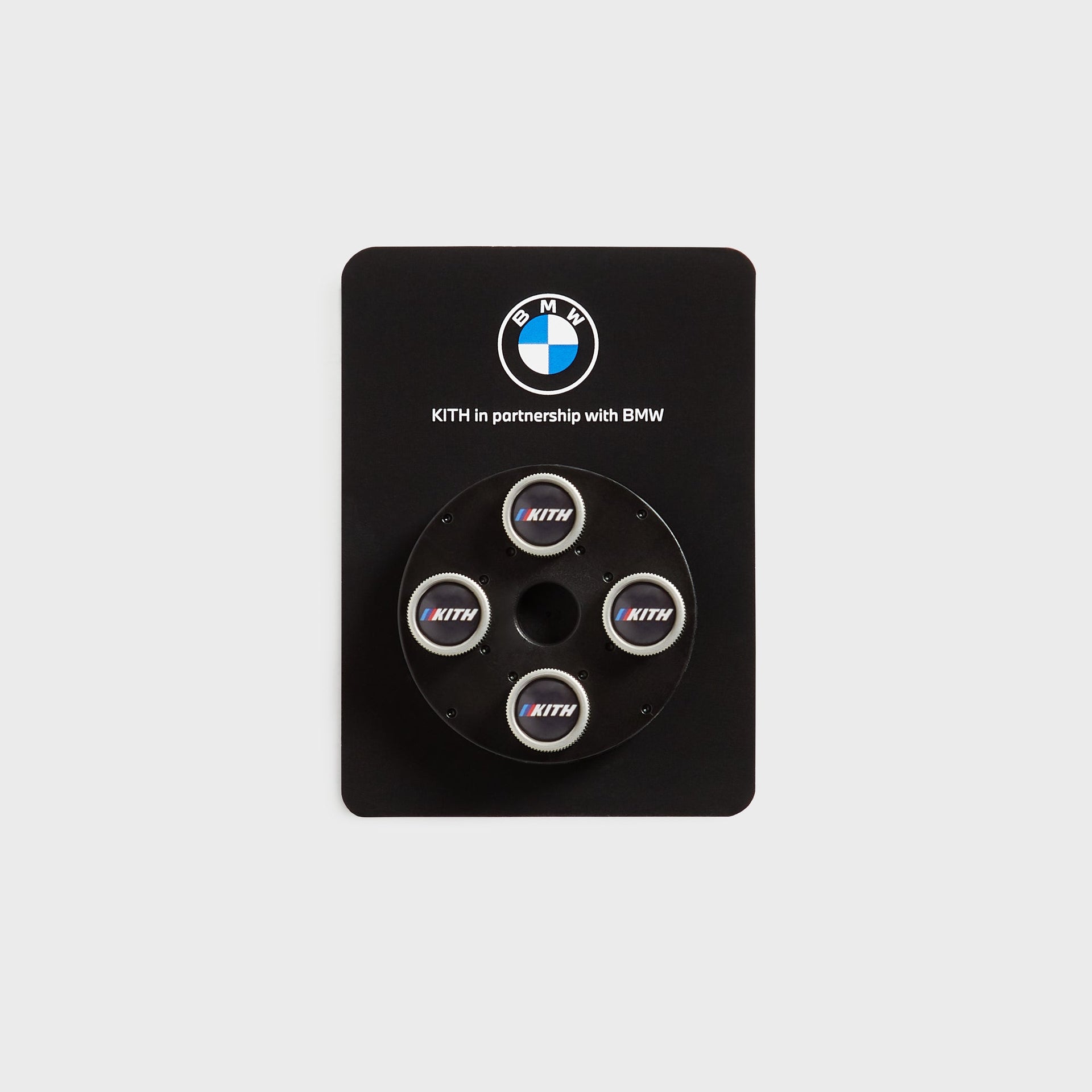 Kith for BMW Pack of 4 Tire Caps - Black - PH