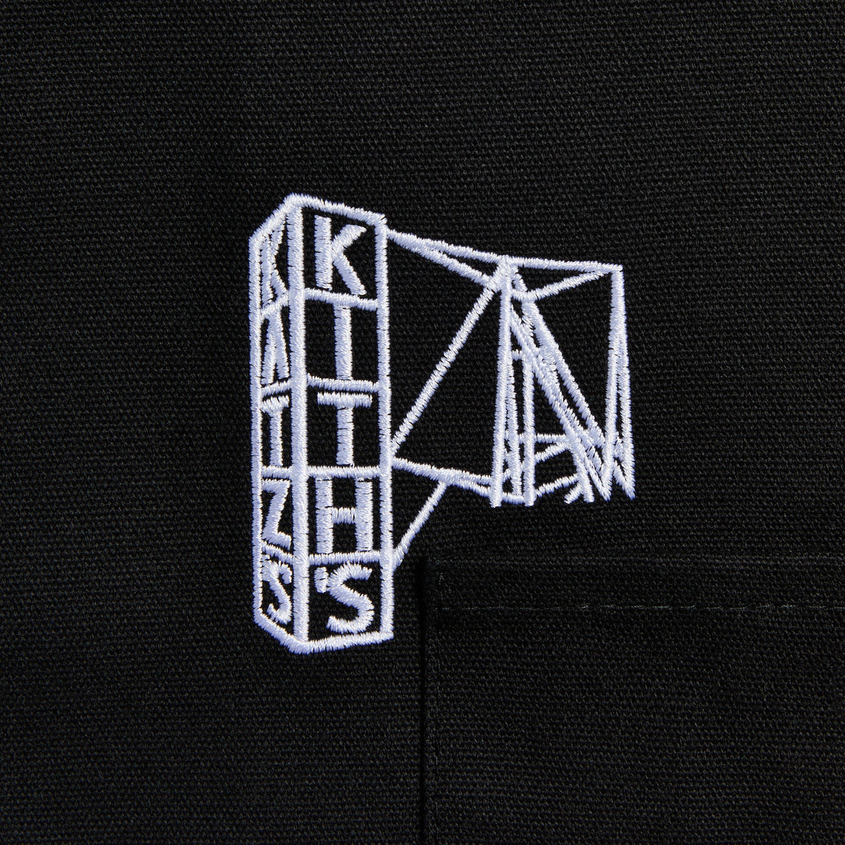 Kith Treats for Katz’s Delicatessen Cotton Apron - Black