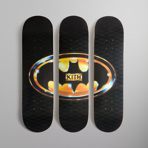 Batman | Kith 1989 Triptych Skatedeck Set - Black