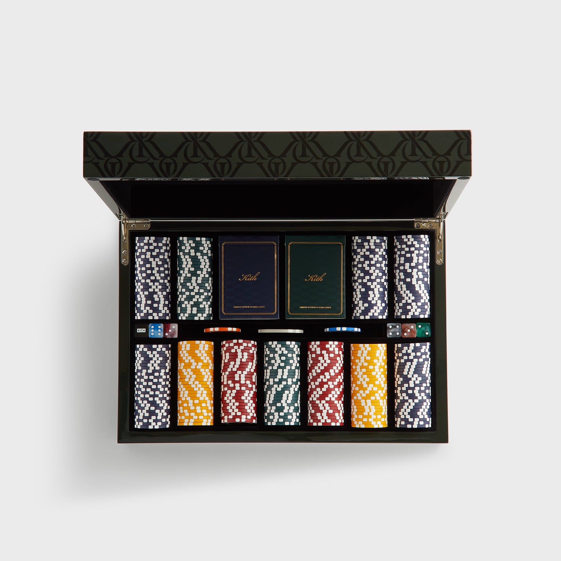 Kith Monogram Lacquer Poker Set in Machine