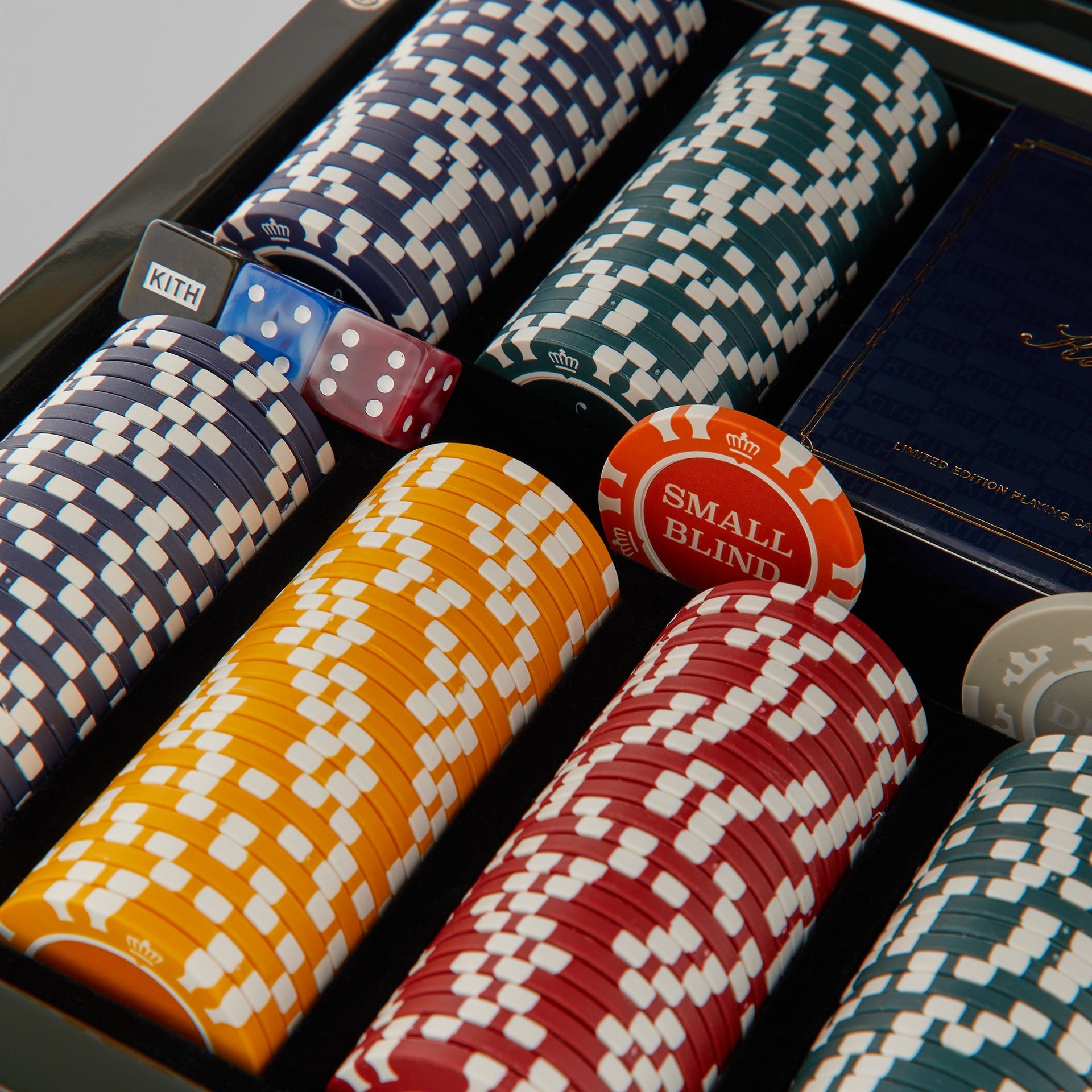 Kith Monogram Lacquer Poker Set - Machine