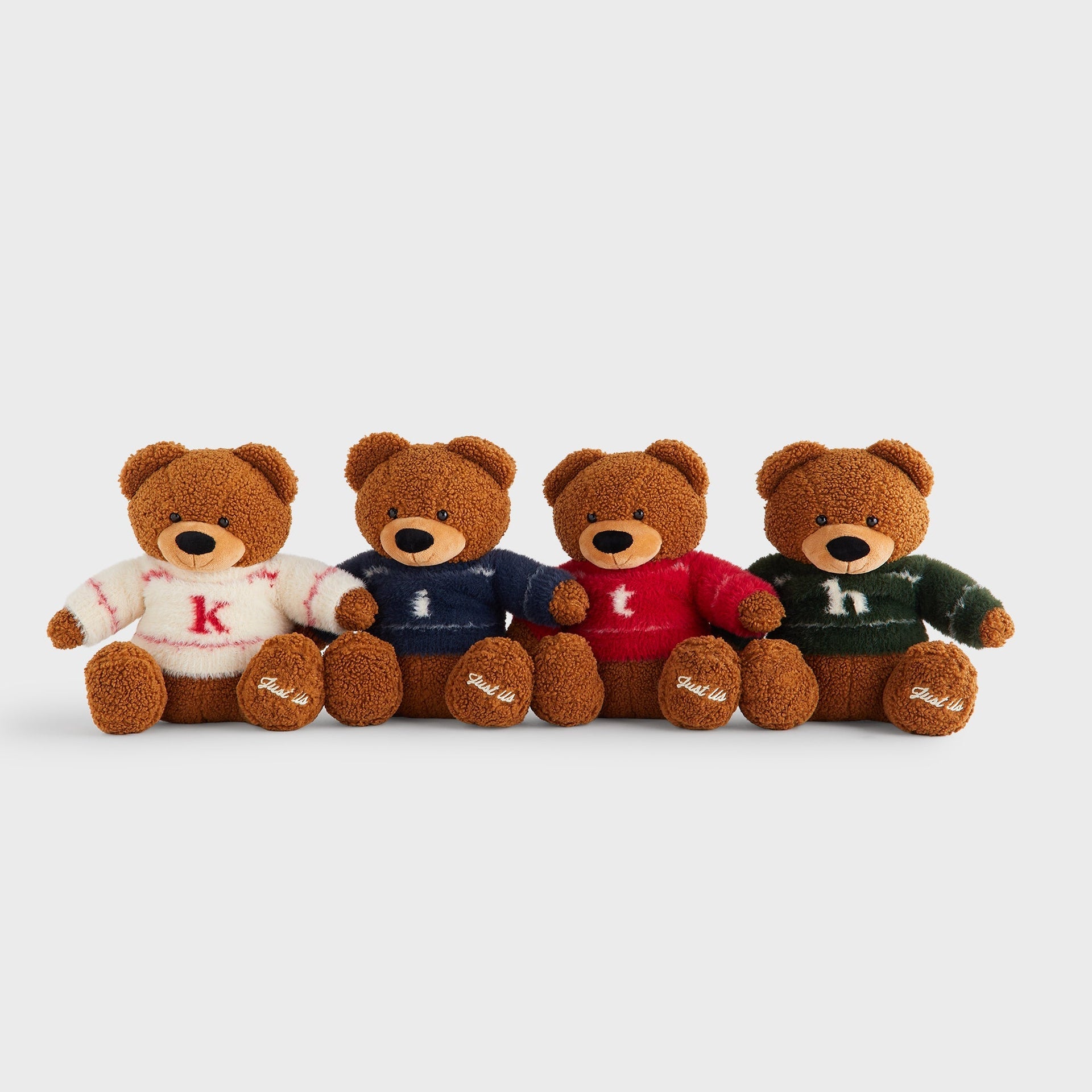 Kithmas Set of 4 Teddy Bears - Multi - PH