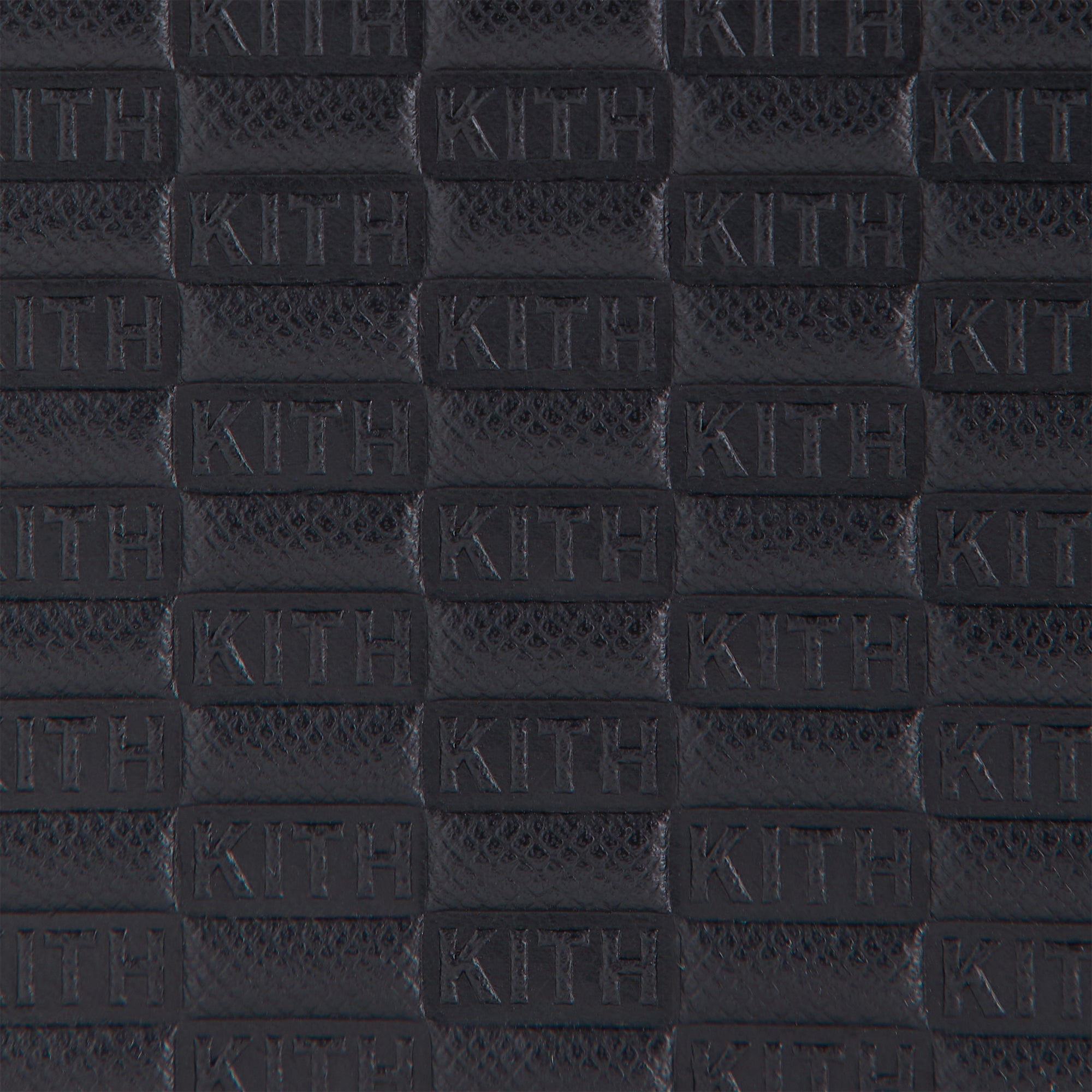 Kith Monogram Saffiano Leather Tissue Box - Black – Kith Canada