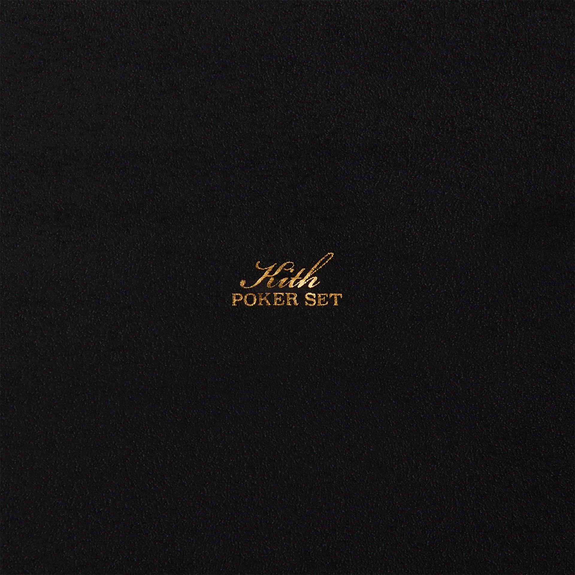 Kithmas Monogram Debossed Suede Poker Set - Stadium - PH