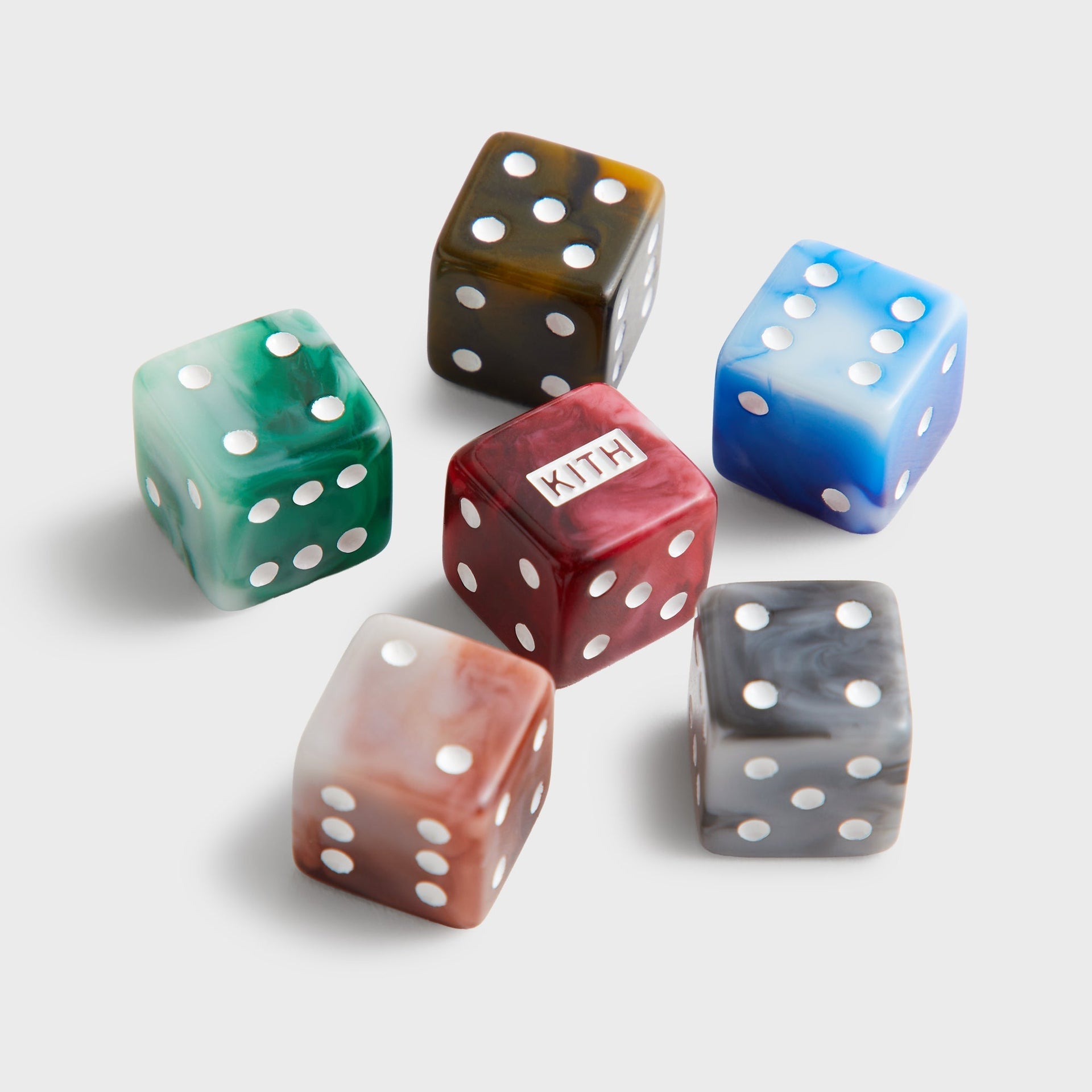 Kithmas Monogram Debossed Suede Poker Set - Stadium - PH