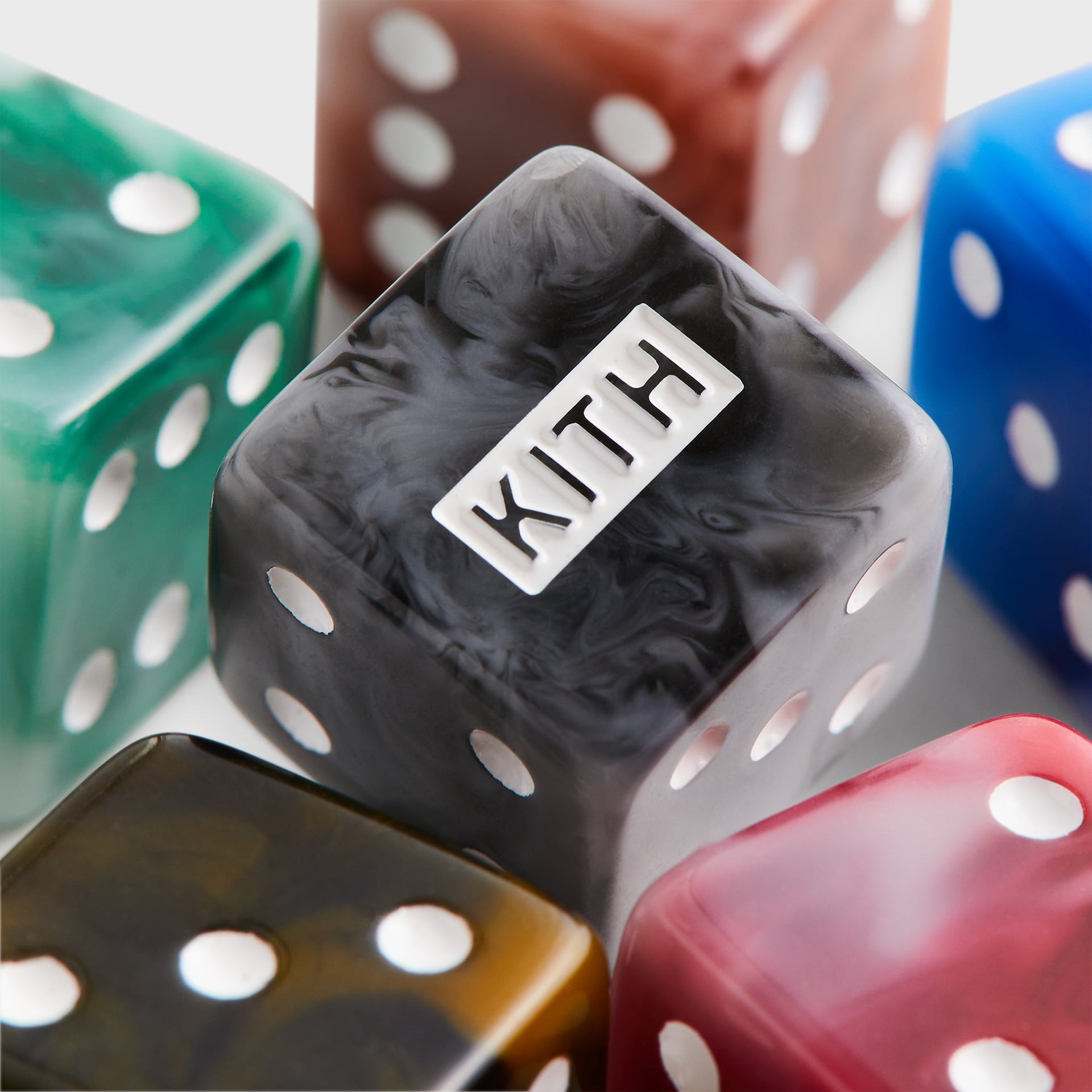 Kithmas Monogram Debossed Suede Poker Set - Stadium