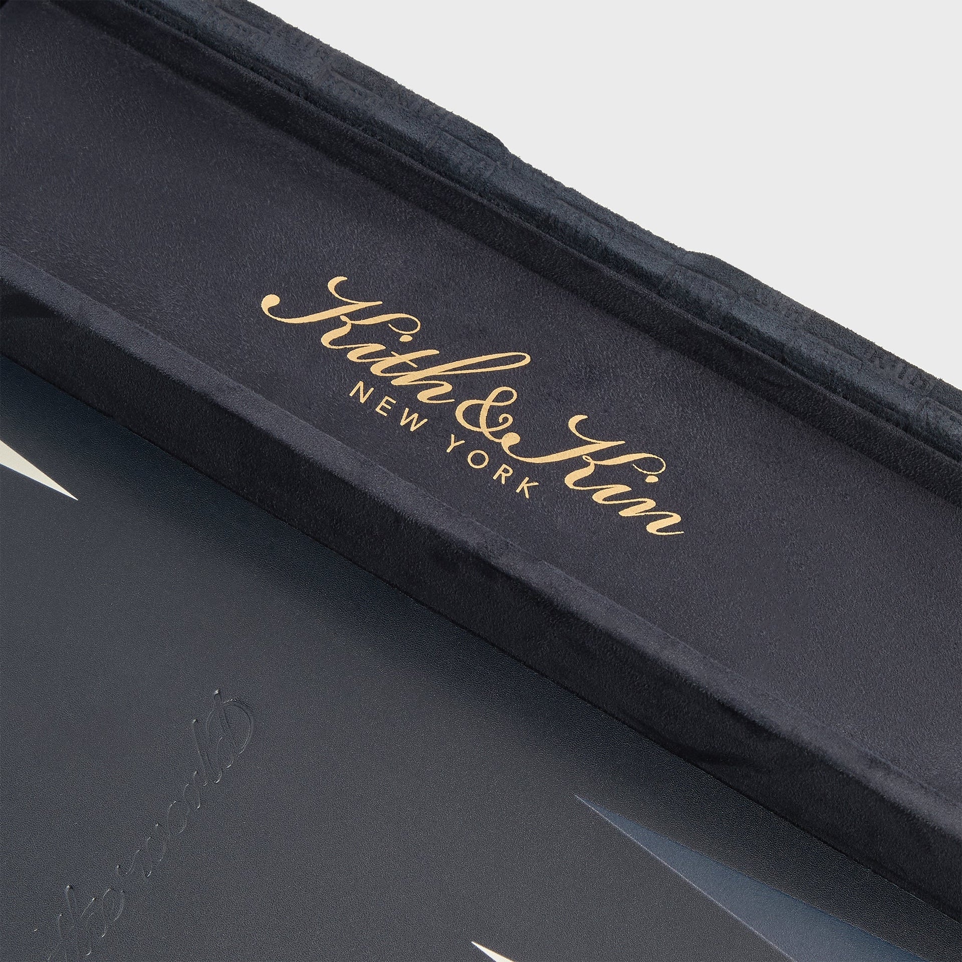 Kithmas Monogram Debossed Suede Backgammon Set - Ink - PH