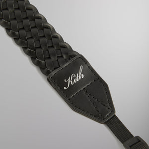 Kithmas Braided Leather Camera Strap - Black PH