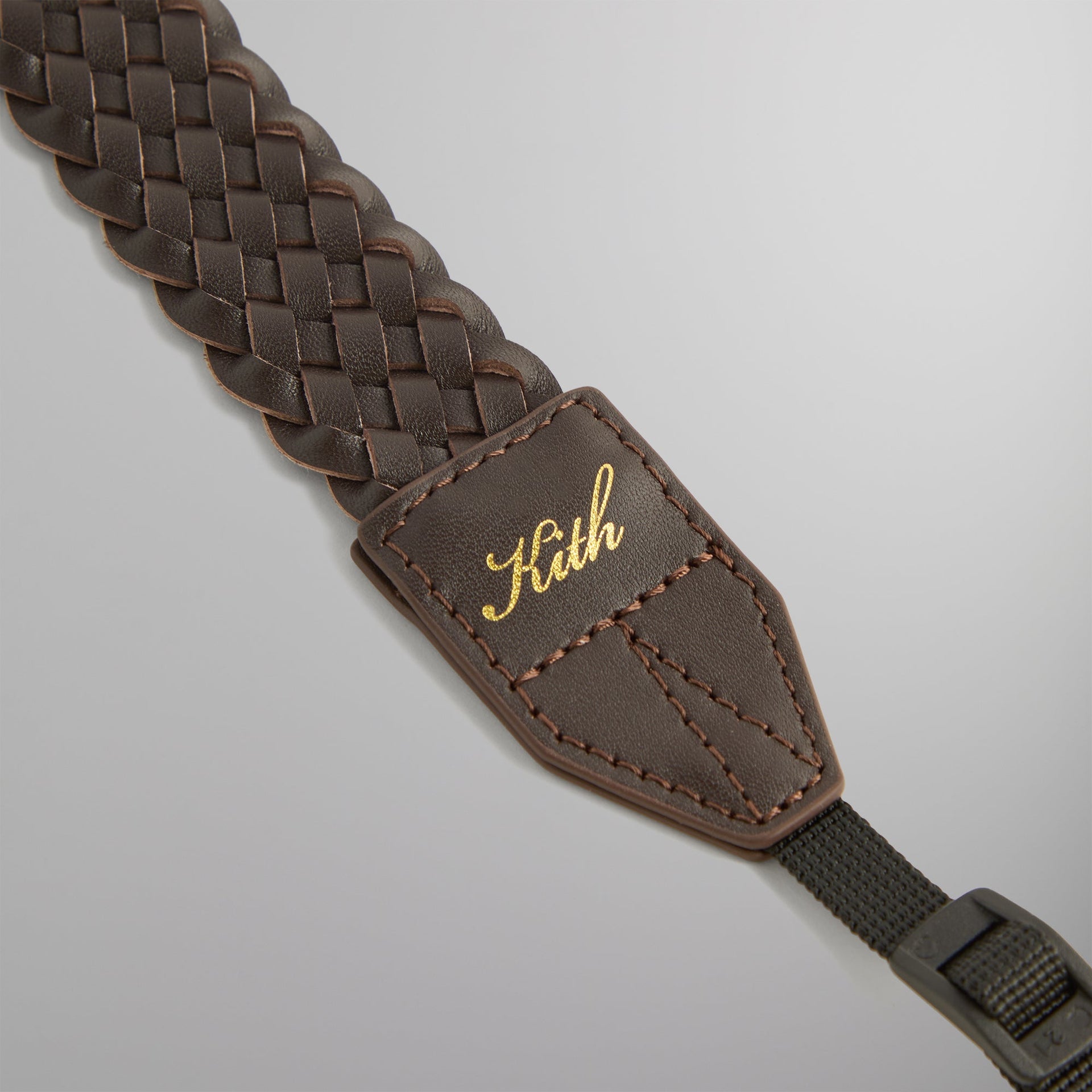 Kithmas Braided Leather Camera Strap - Incognito