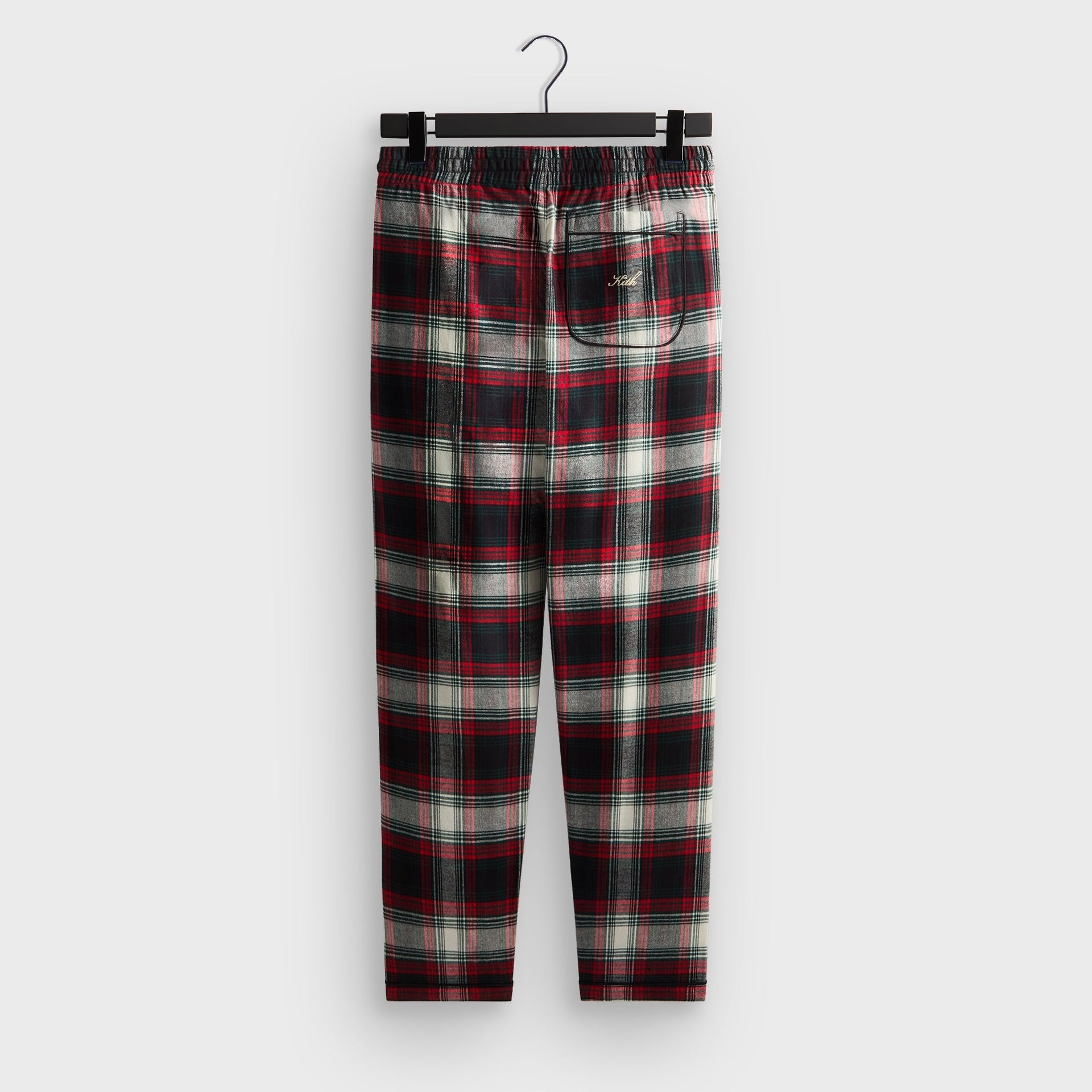 Kithmas Plaid Pajama Set - Black - PH