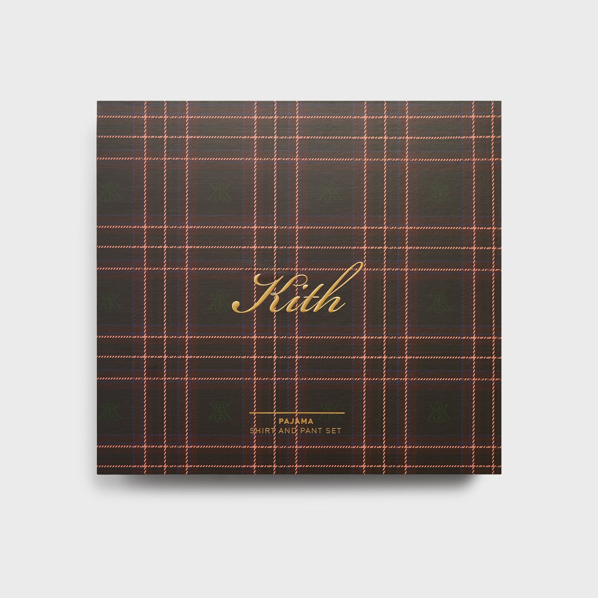 Kithmas Plaid Pajama Set - Black - PH