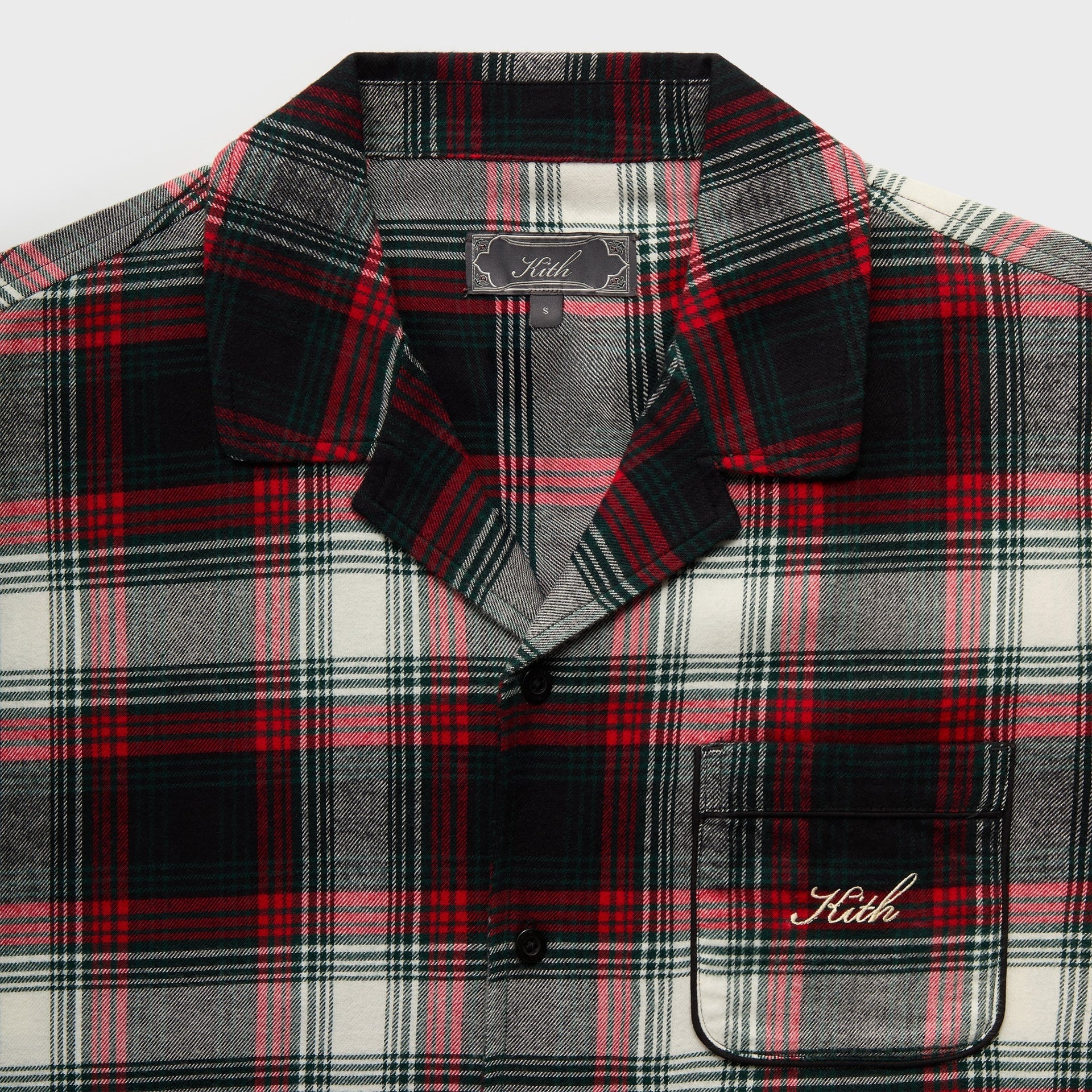 Kithmas Plaid Pajama Set - Black - PH