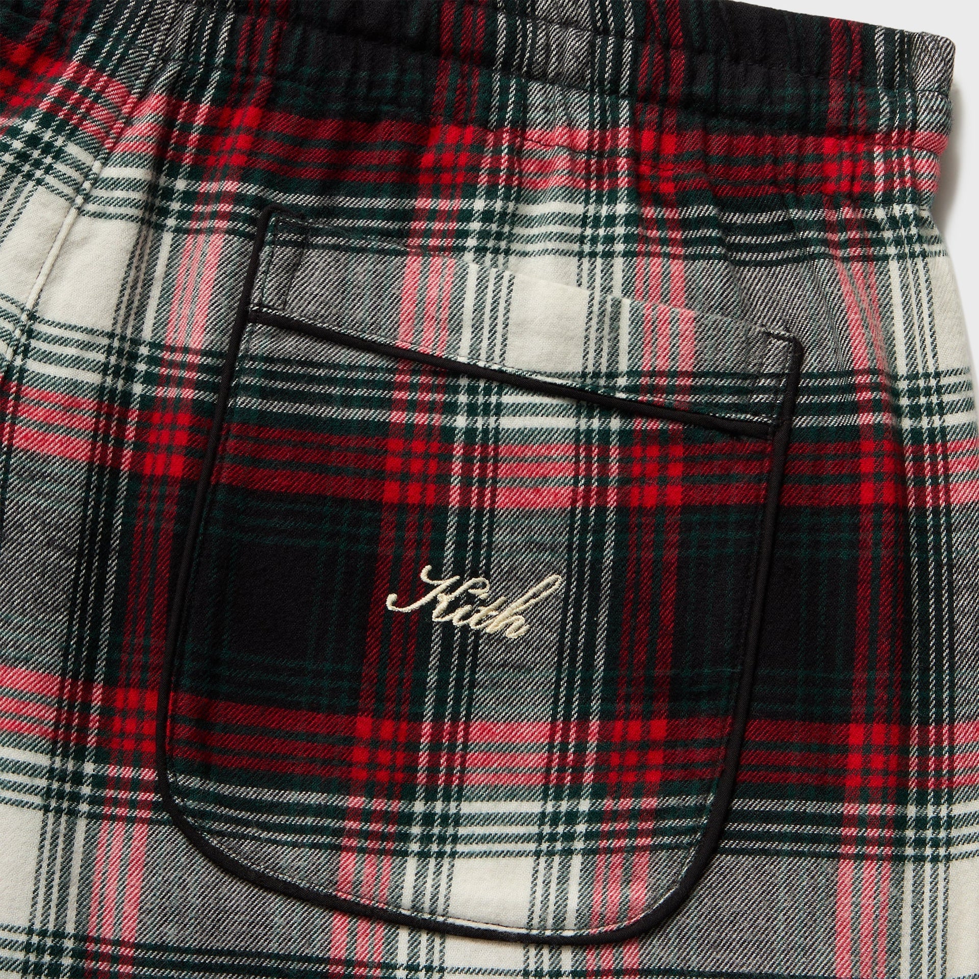 Kithmas Plaid Pajama Set - Black - PH