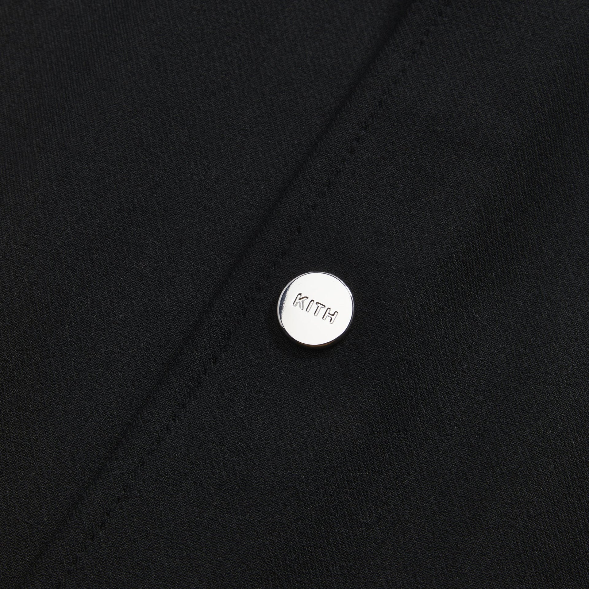 Kith Double Knit Coaches Jacket - Black