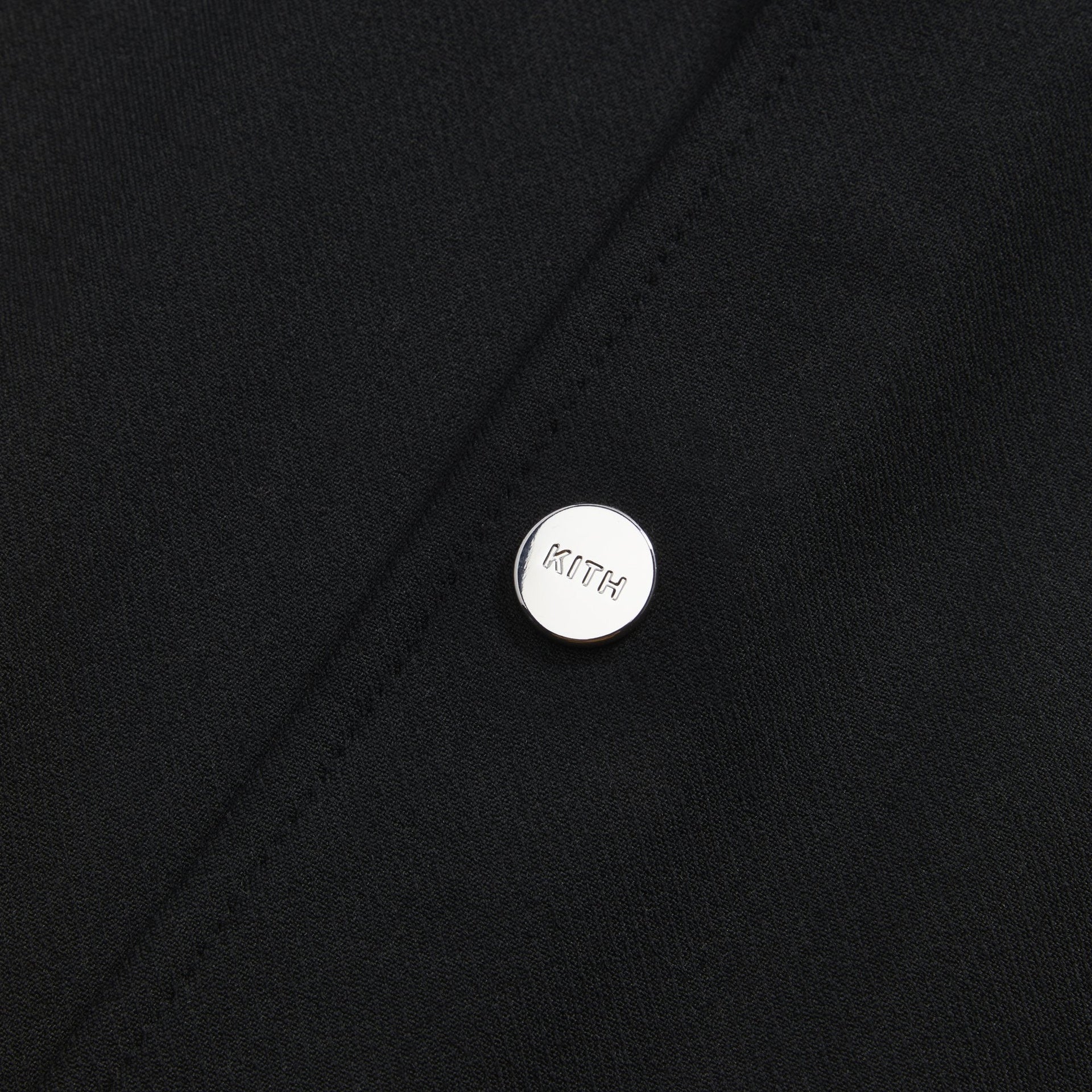Veste d'entraîneur Kith Double Weave - Noir PH