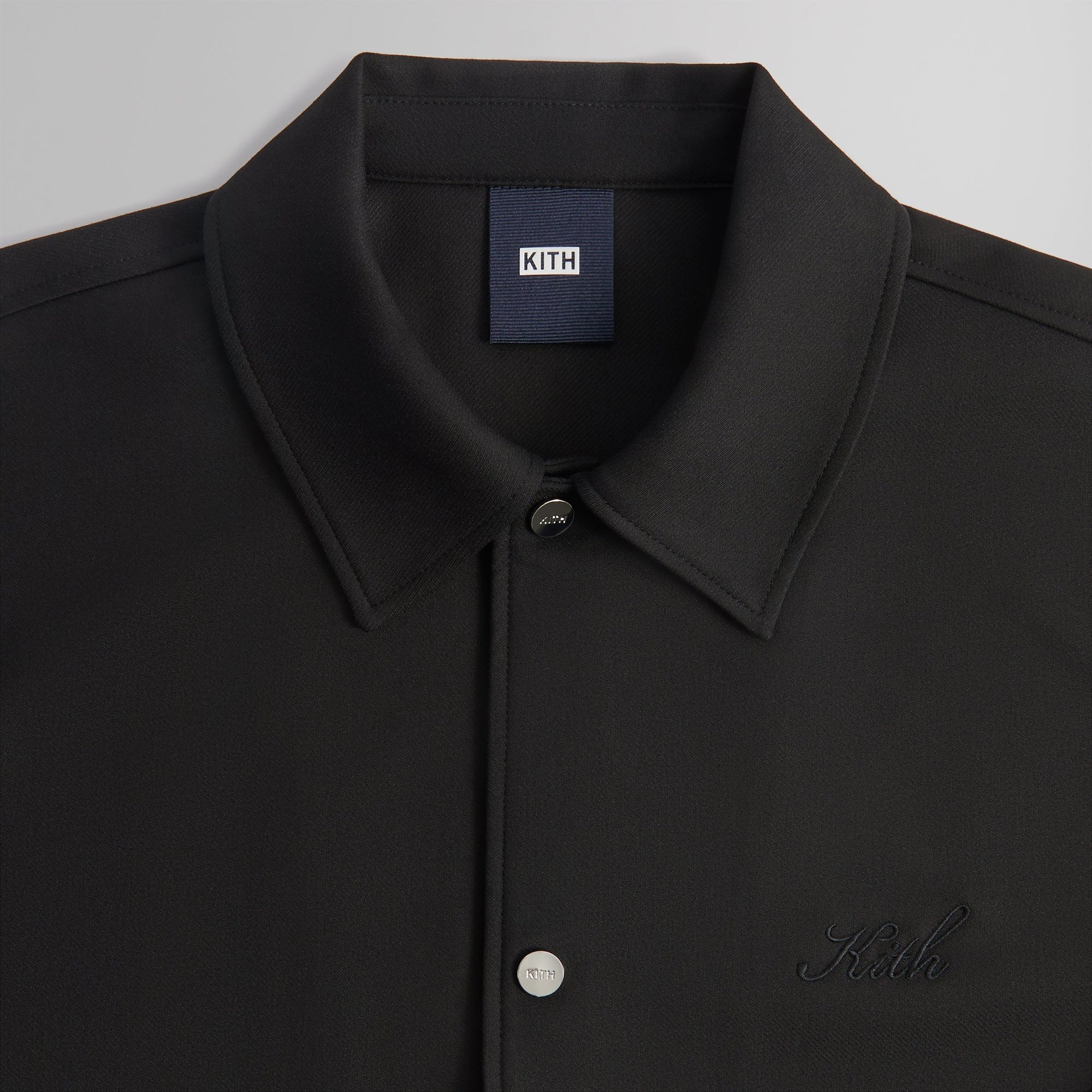 Veste d'entraîneur Kith Double Weave - Noir PH
