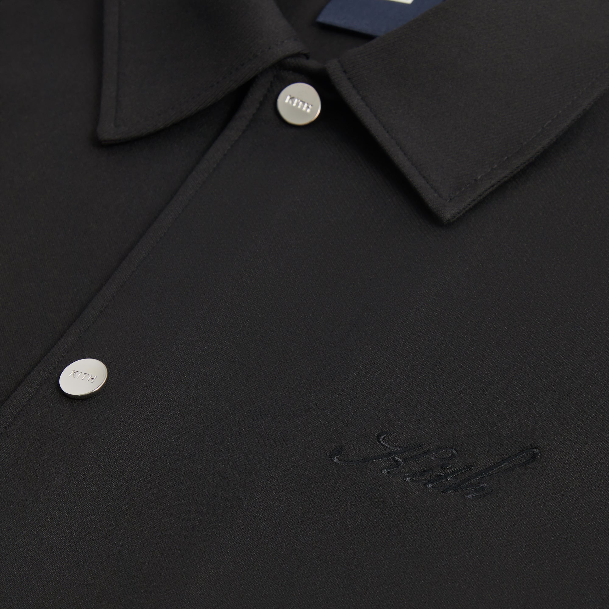 トップス Kith Double Knit Coaches Jacket Kith Double Weave Coaches Jacket - Black – Kith Canada