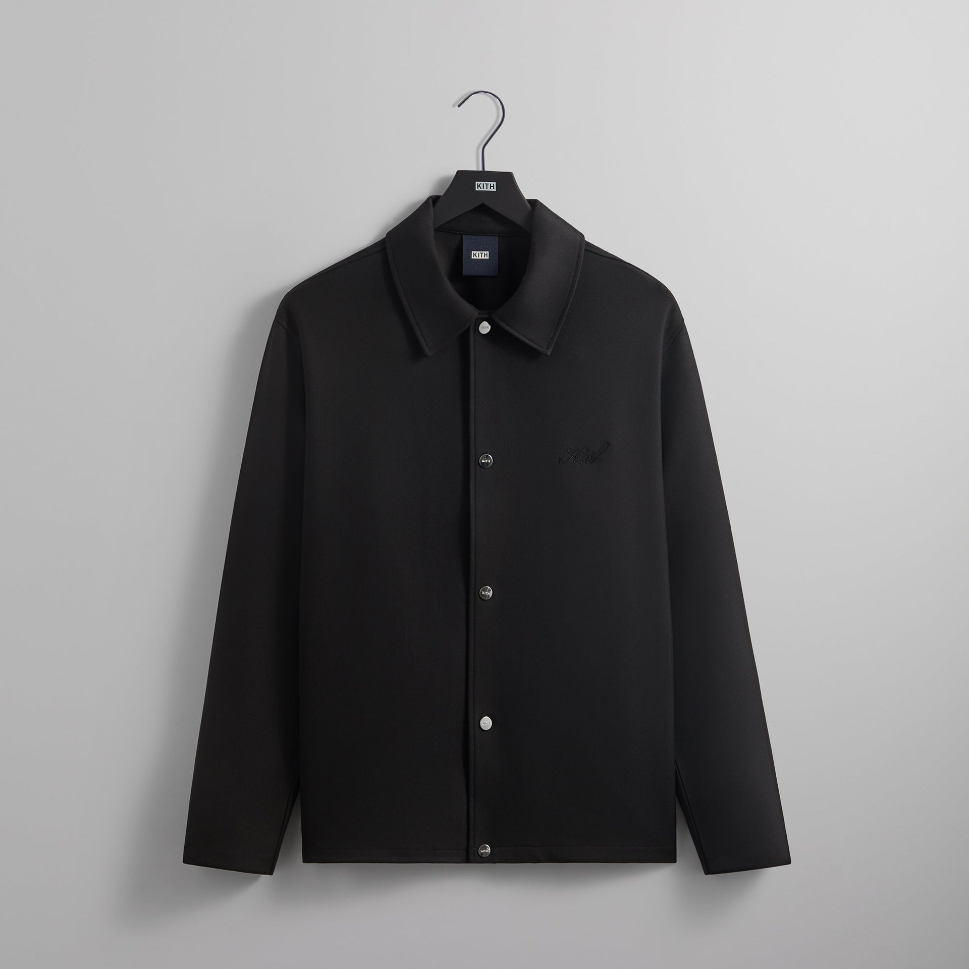 Veste d'entraîneur Kith Double Weave - Noir PH