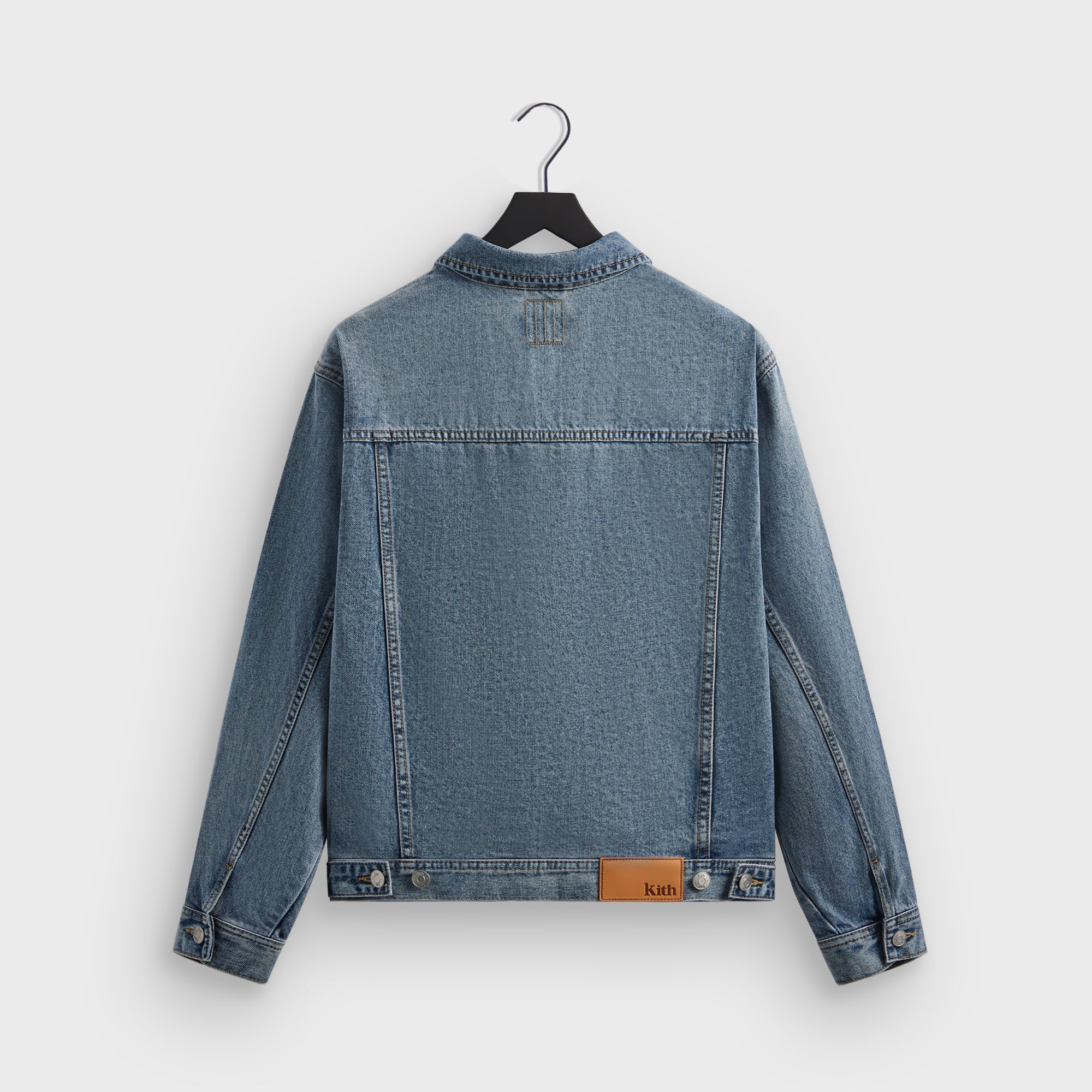 Kith Centre Denim Jacket - Dark Indigo – Kith Canada