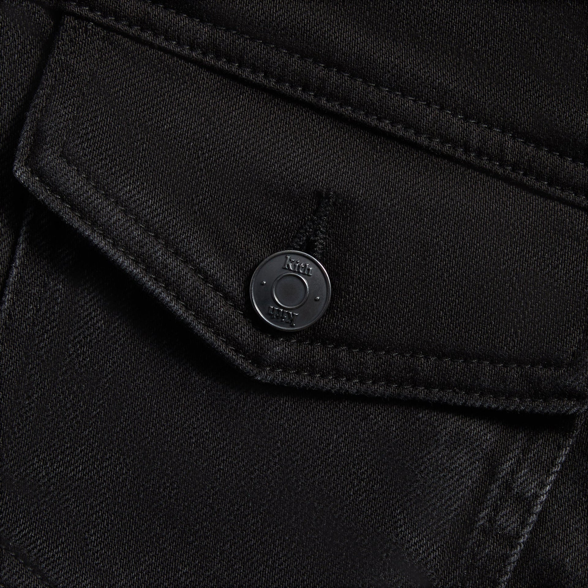 Kith Centre Denim Jacket - Black PH